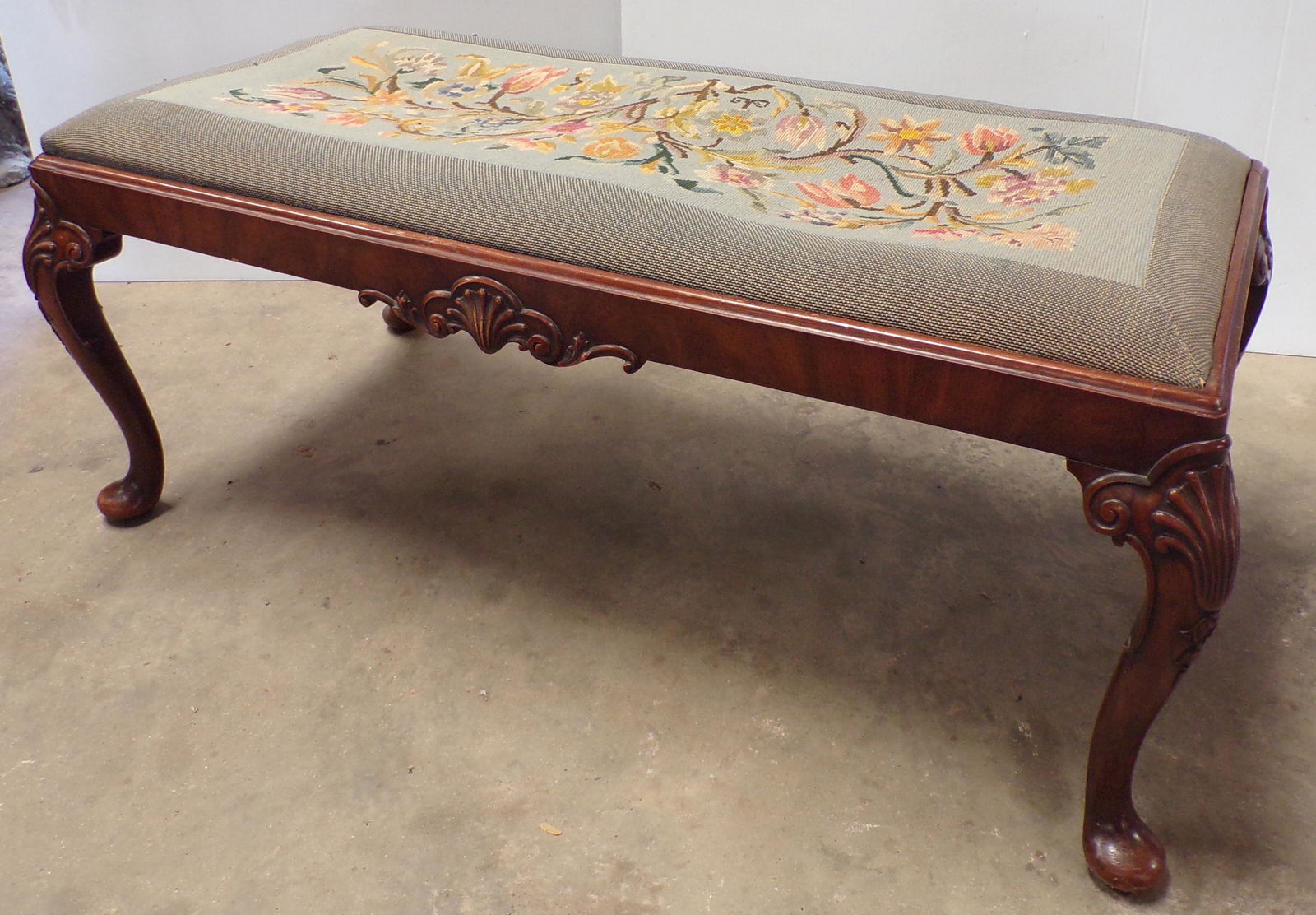 Early 20th Century End of Bed Bench (1 of 4)