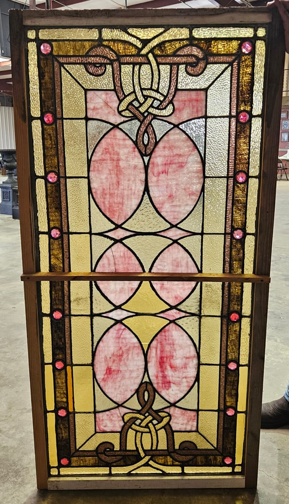 Antique Stained Glass Window (1 of 4)