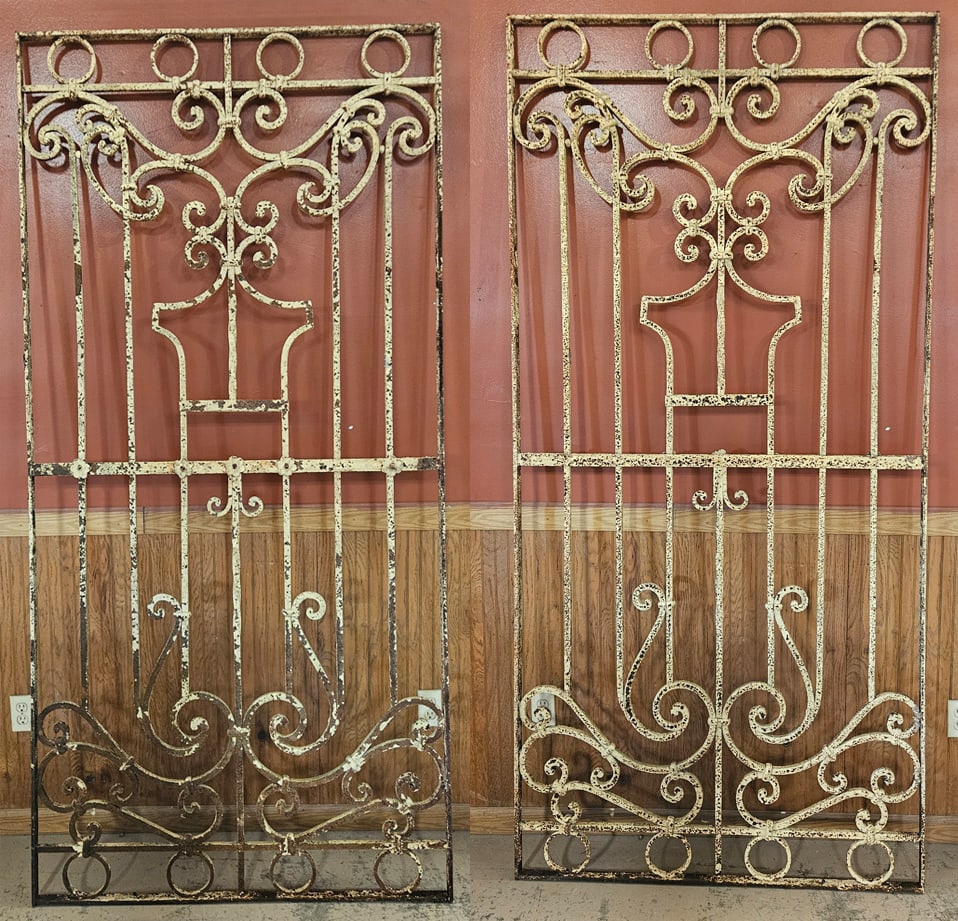(2)Forged Iron Gate Panels (1 of 1)