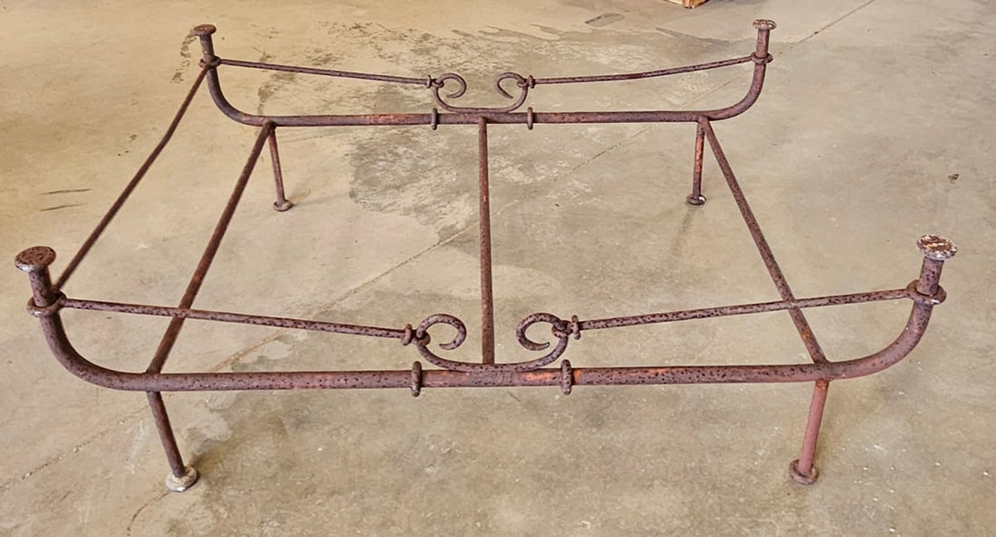 Wrought Iron Coffee Table Base (1 of 1)
