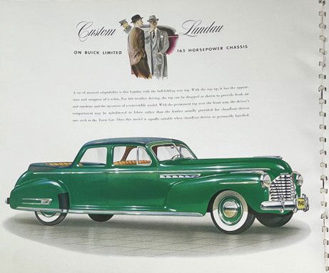 1941 Buick Limited Large Car Dealer Showroom Sales (1 of 6)