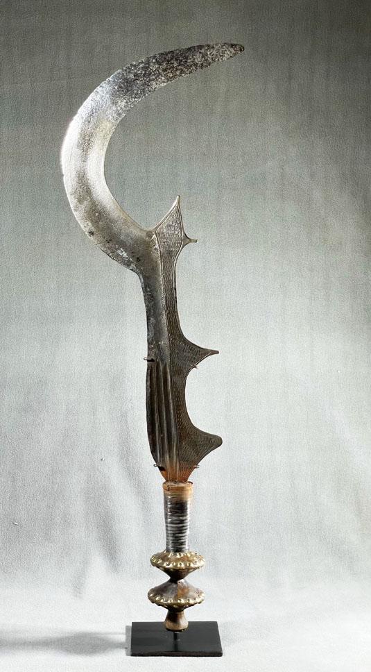 African Congo Ngombe Executioneer's Sword Display (1 of 4)
