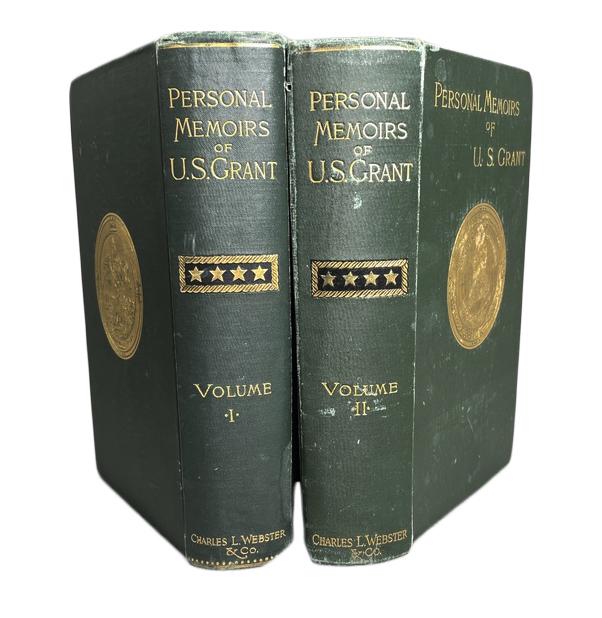 1885 First Edition Personal Memoirs of U.S.Grant Two (1 of 13)