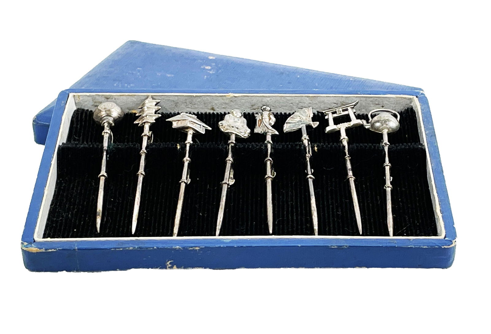 Japanese Sterling Cocktail Picks (1 of 3)