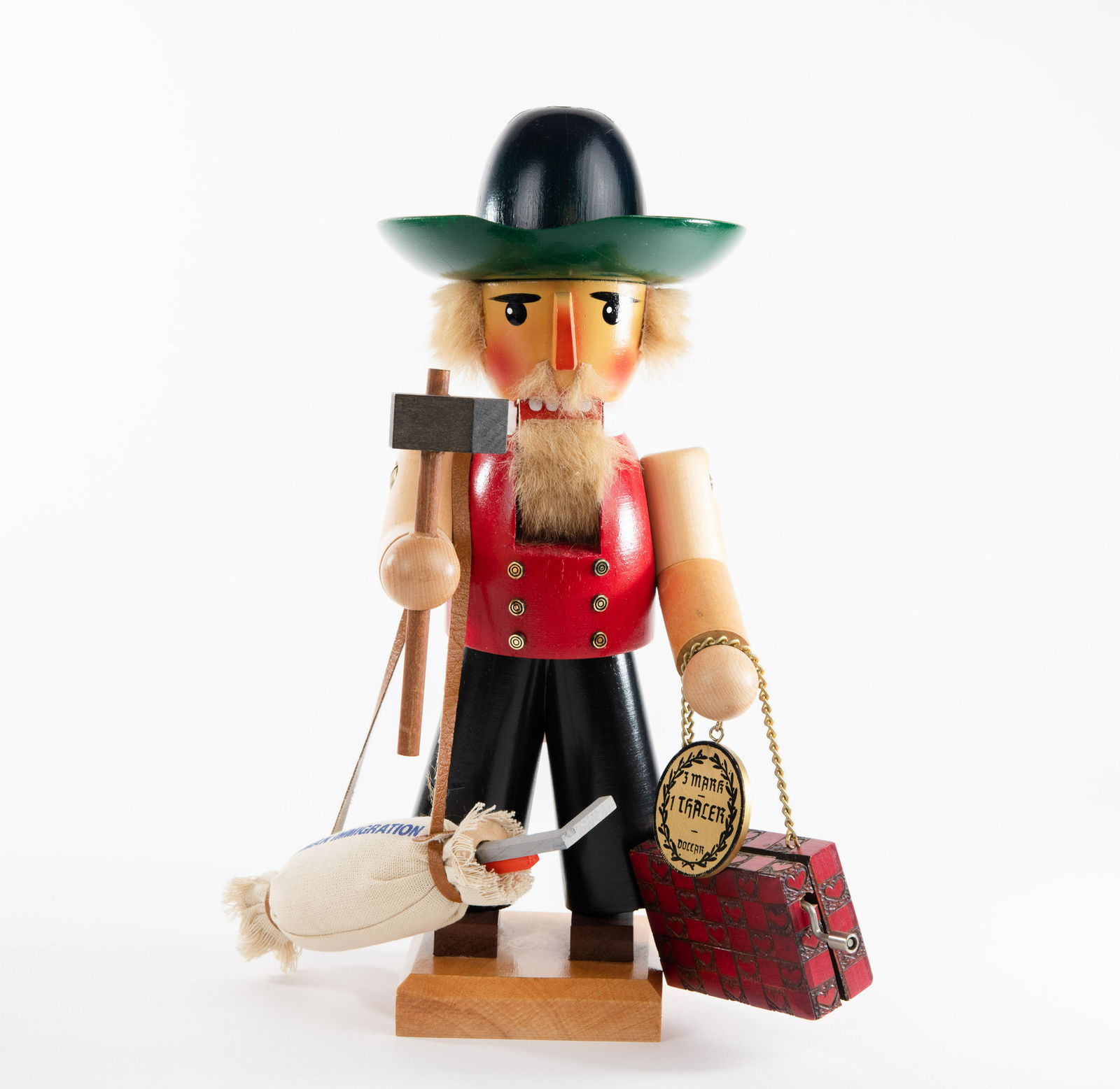 Vintage Signed Steinbach Nutcracker German Immigrant (1 of 20)