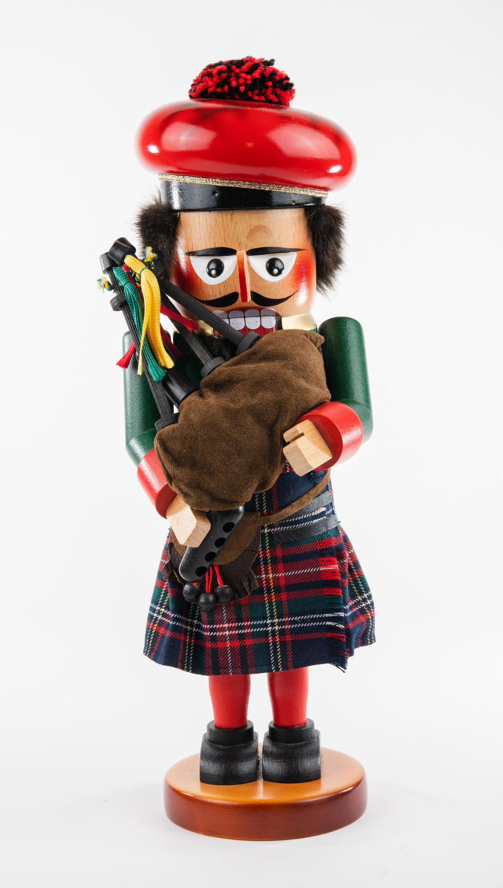 Vintage Steinbach German Nutcracker Scottish Bagpiper (1 of 13)