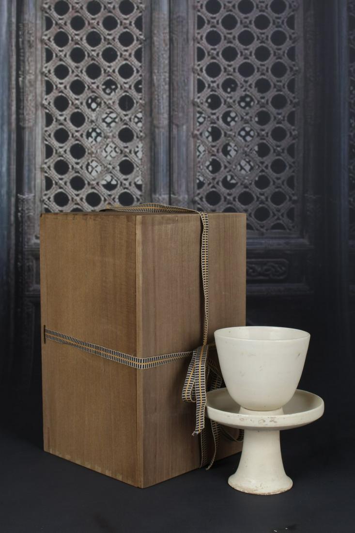 Tang Dynasty Xingyao Cup with Saucer (Set) (1 of 9)