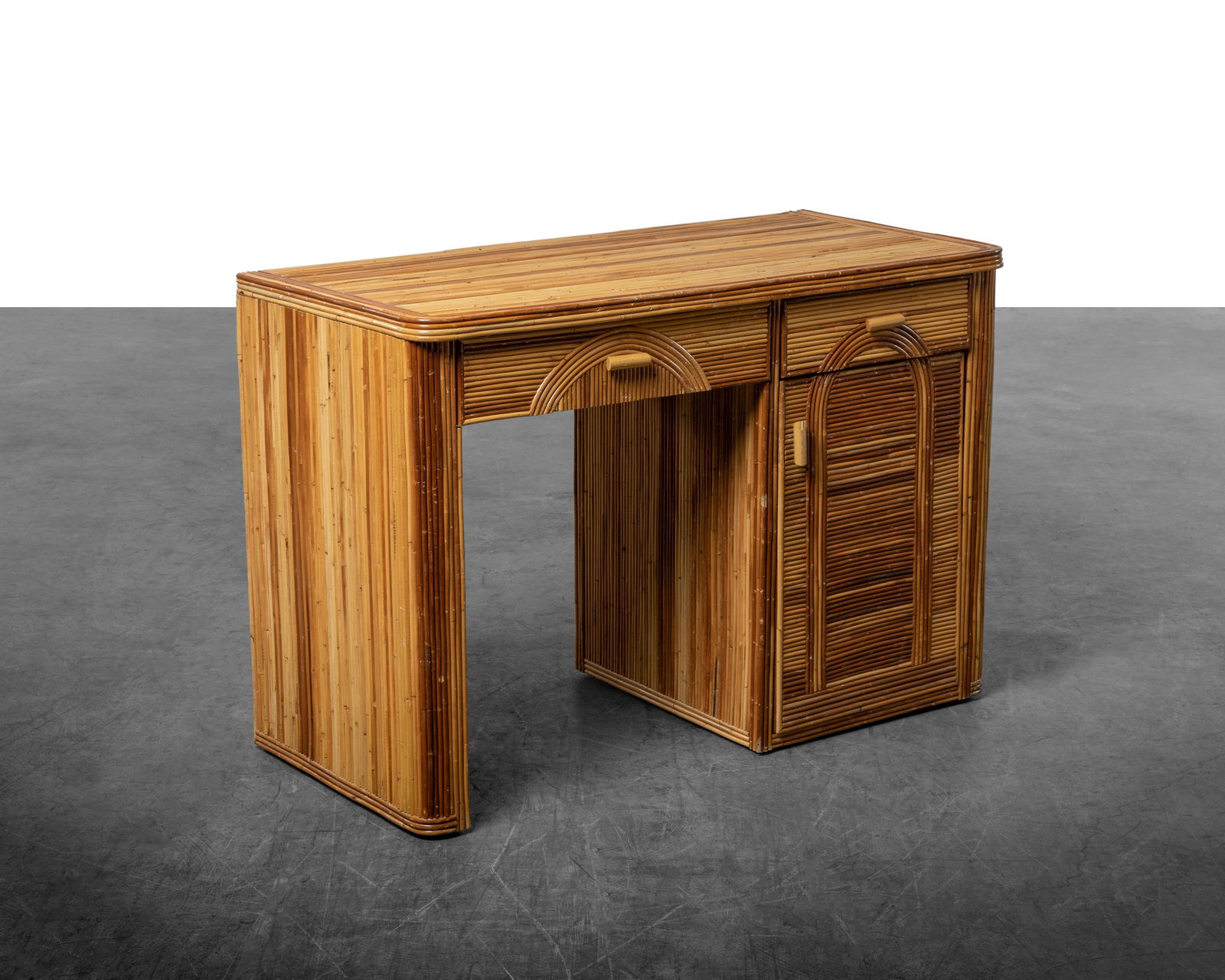 Gabriella Crespi Style - Rattan Desk (1 of 5)