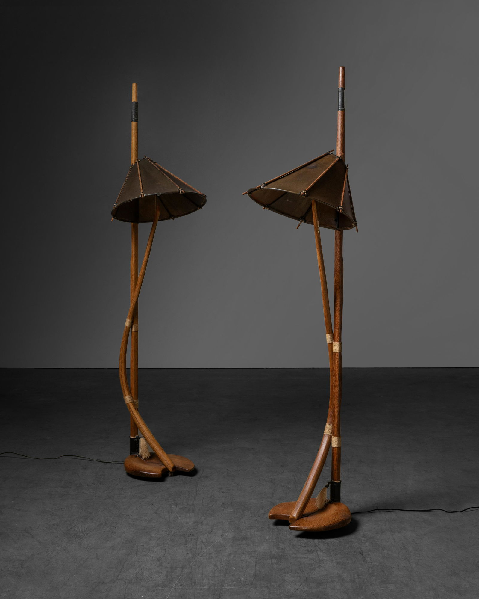 Pacific Green - Driftwood Floor Lamps (1 of 4)