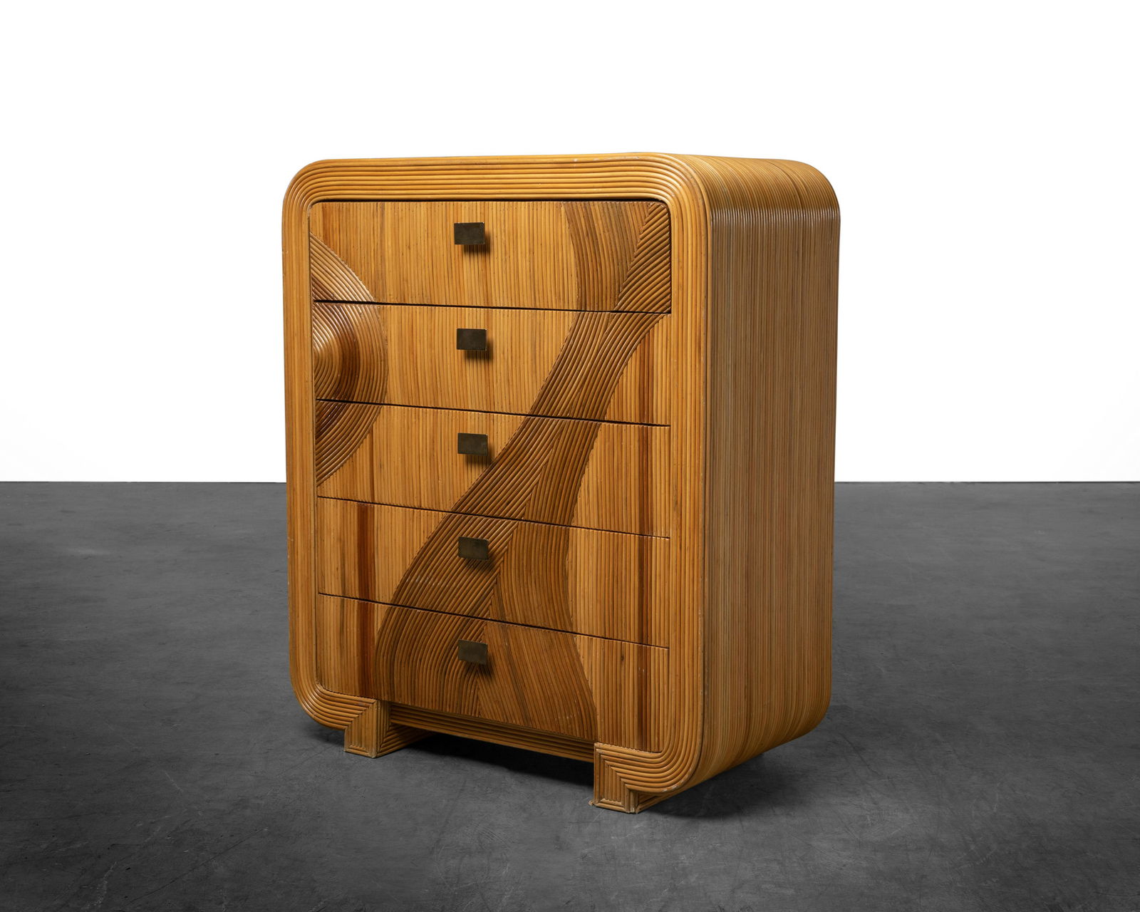 Betty Cobonpue - Rattan High Chest (1 of 6)