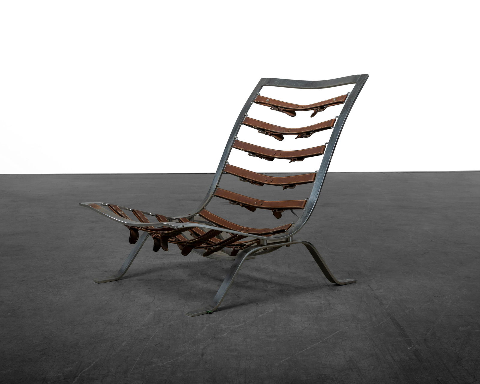 Arne Norell - Ari Chair: An Arne Norell "Ari" chair, lacking cushions. Dimensions : 32" x 26" x 33"