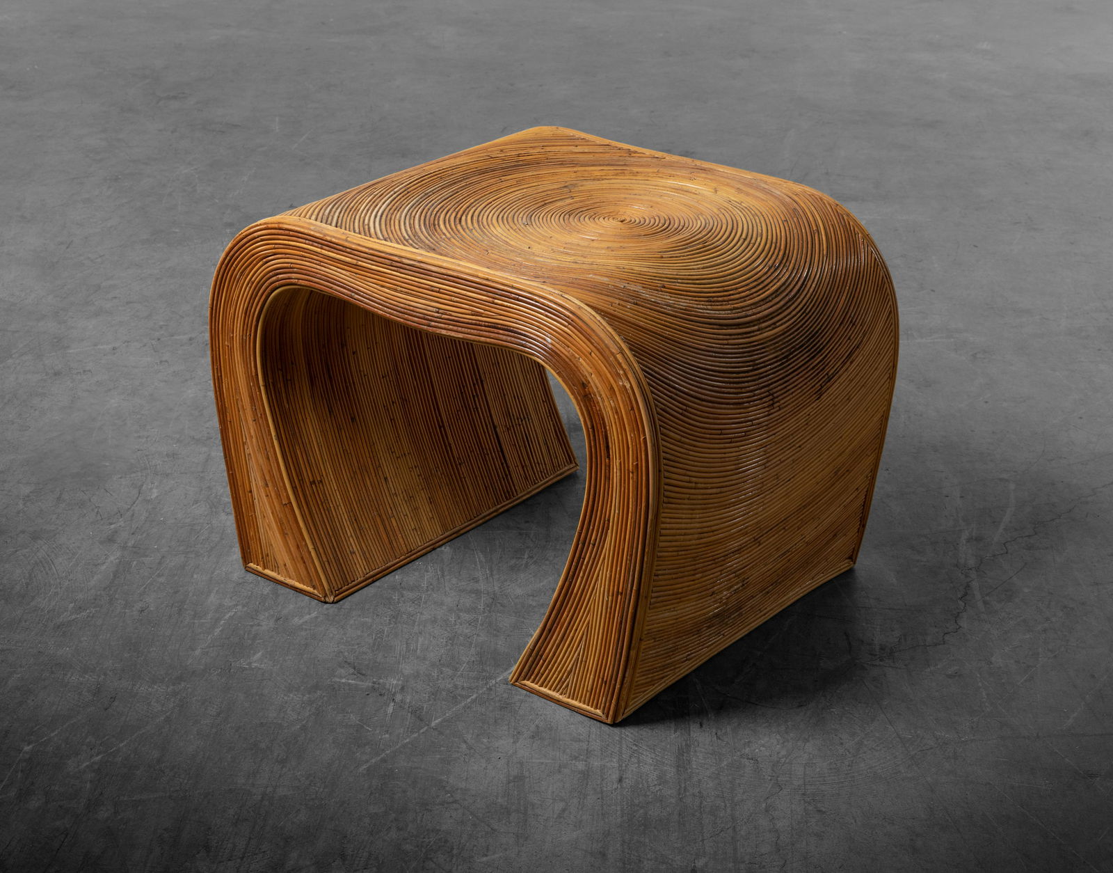 Gabriella Crespi Style - Rattan Side Table (1 of 3)