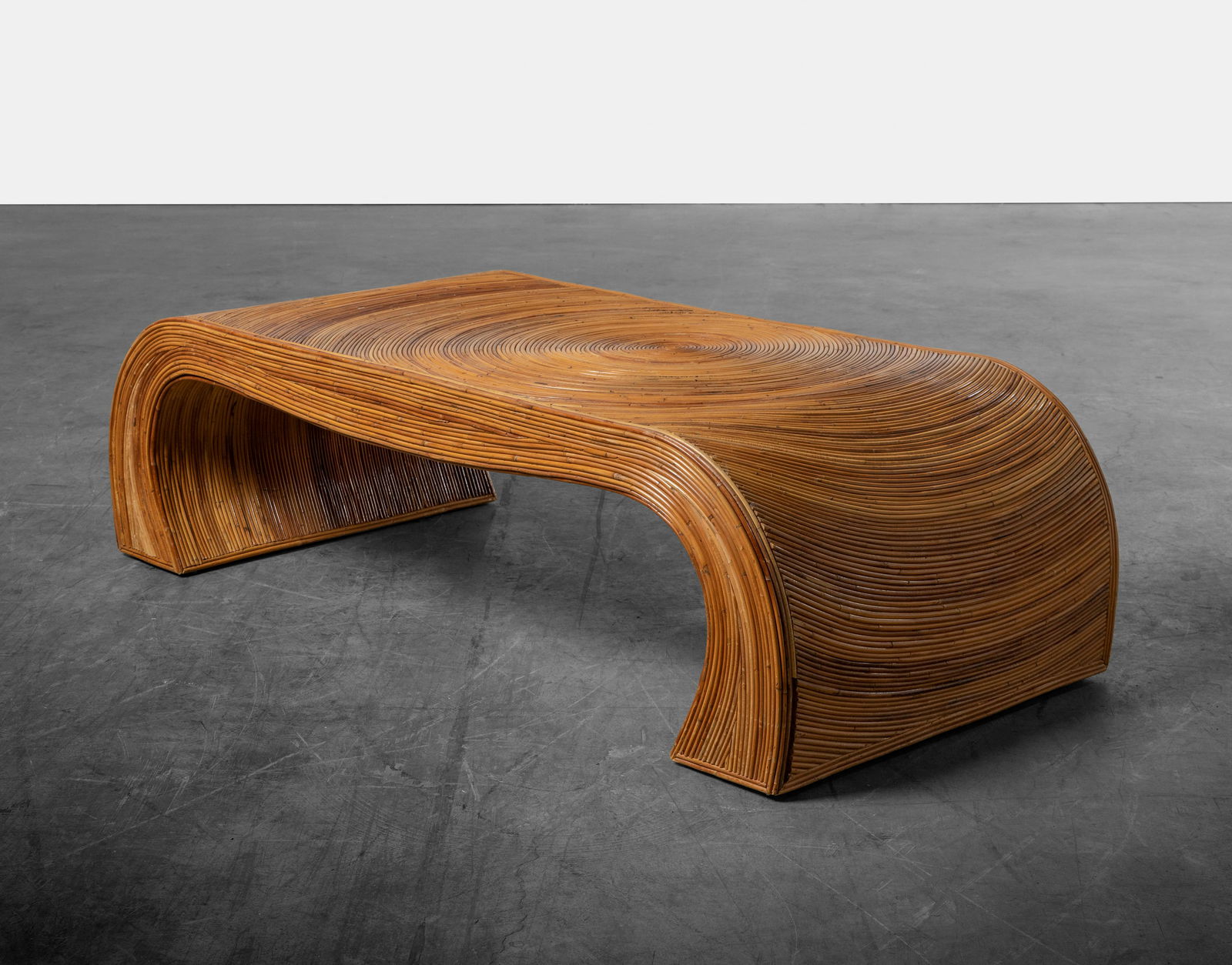 Gabriella Crespi Style - Rattan Coffee Table (1 of 4)