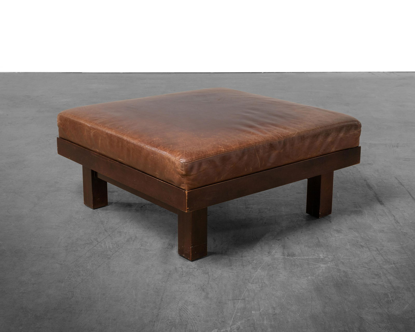 Baker & Coach - Oversized Leather Ottoman (1 of 5)