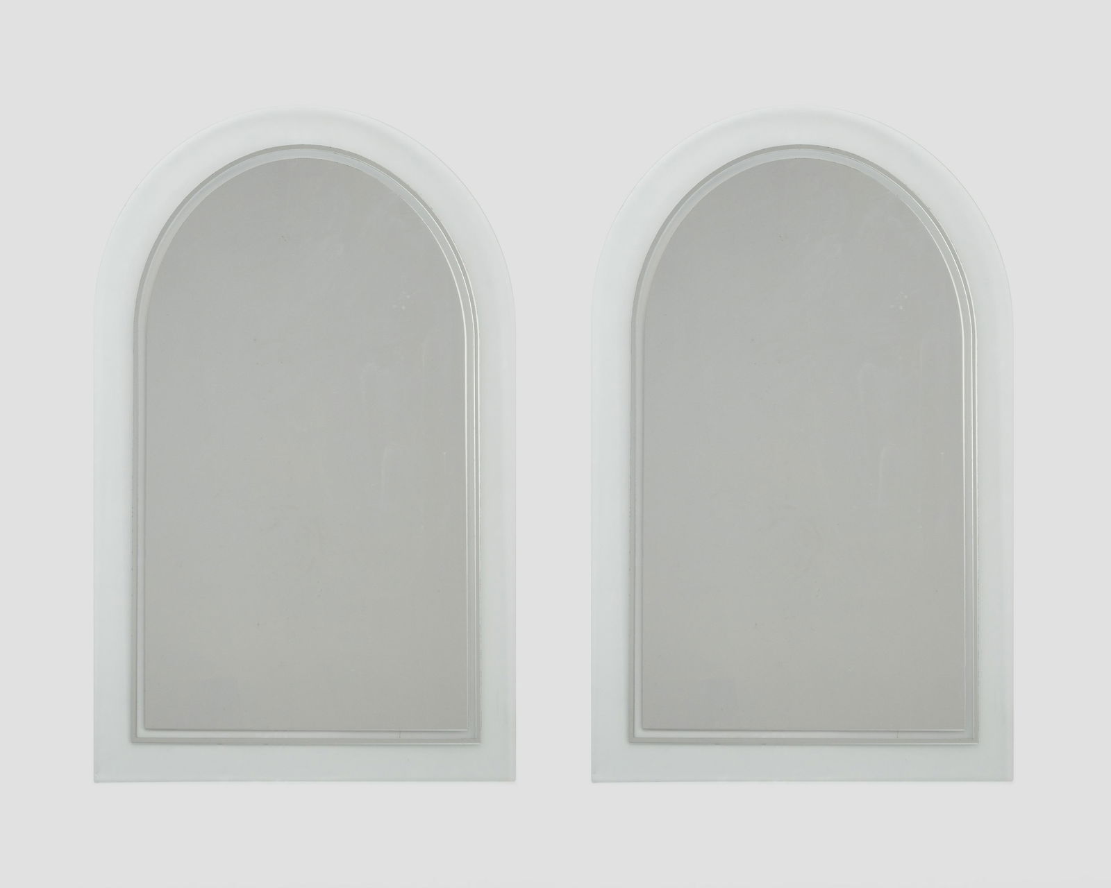 Etched Dome Top Mirrors (1 of 2)