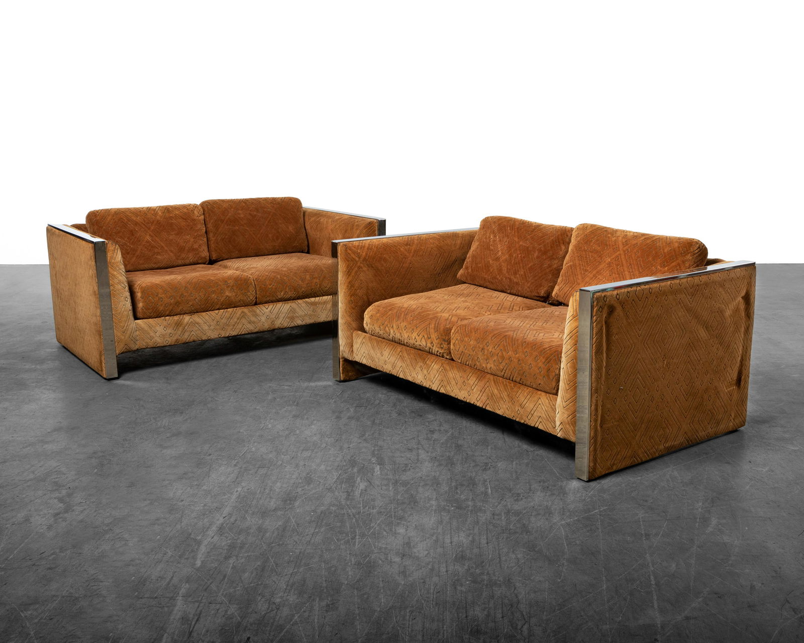 Milo Baughman Style - Loveseats (1 of 6)