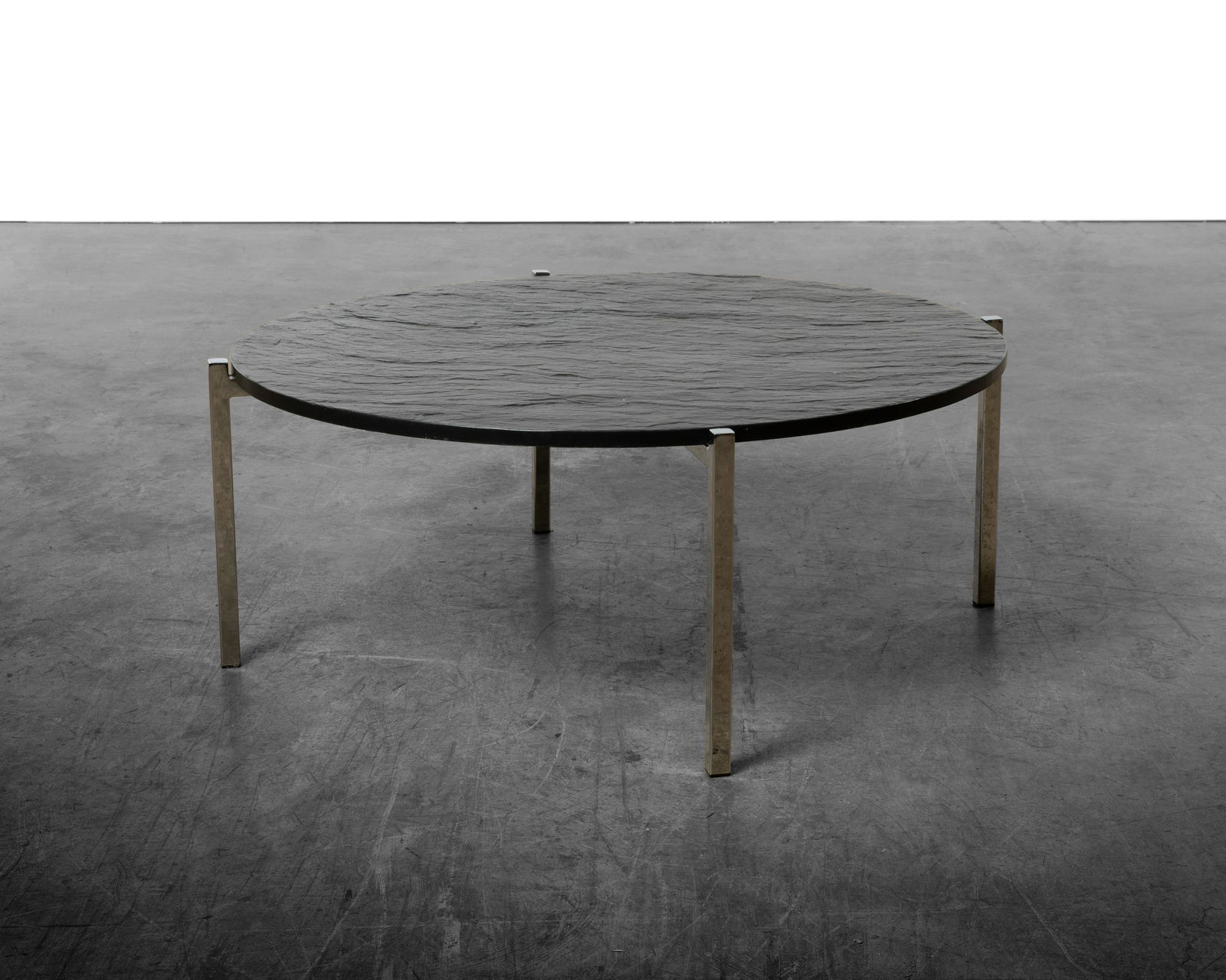 Poul Kjaerholm Style - Slate Coffee Table (1 of 2)