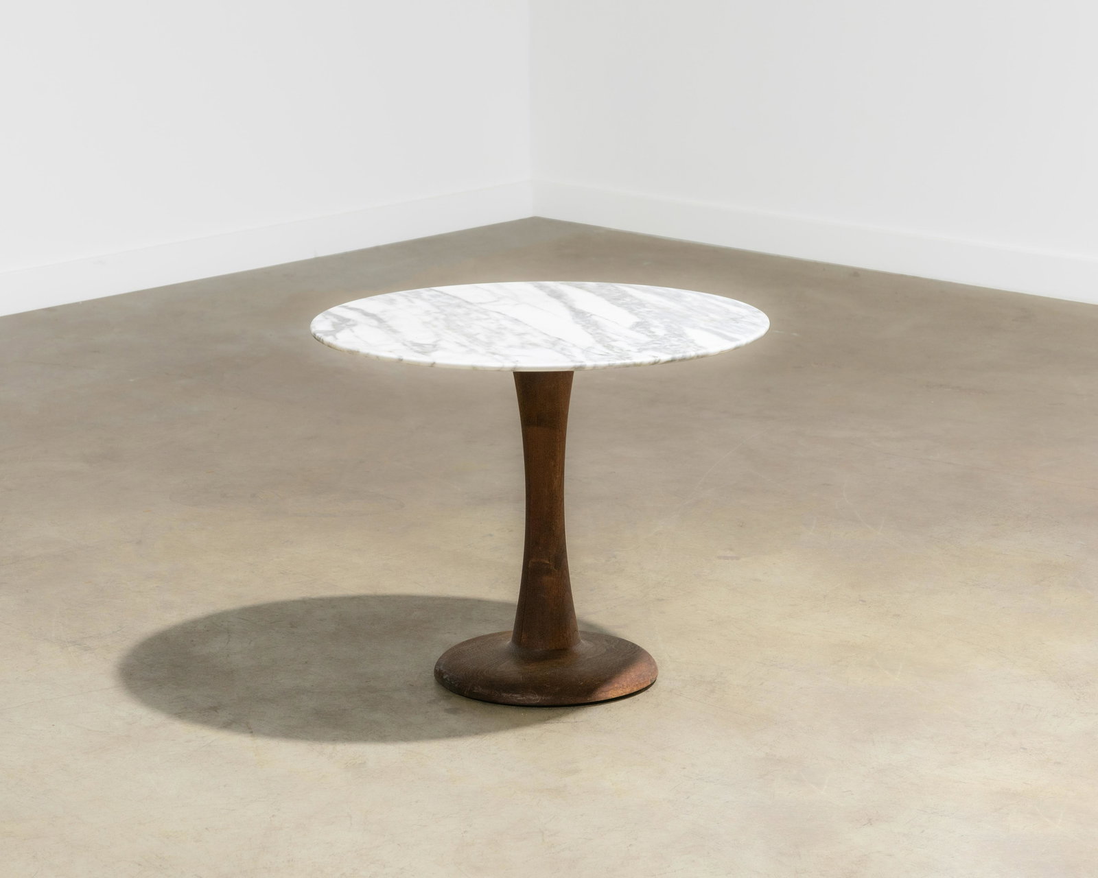 Danish Style Marble Top Table (1 of 3)
