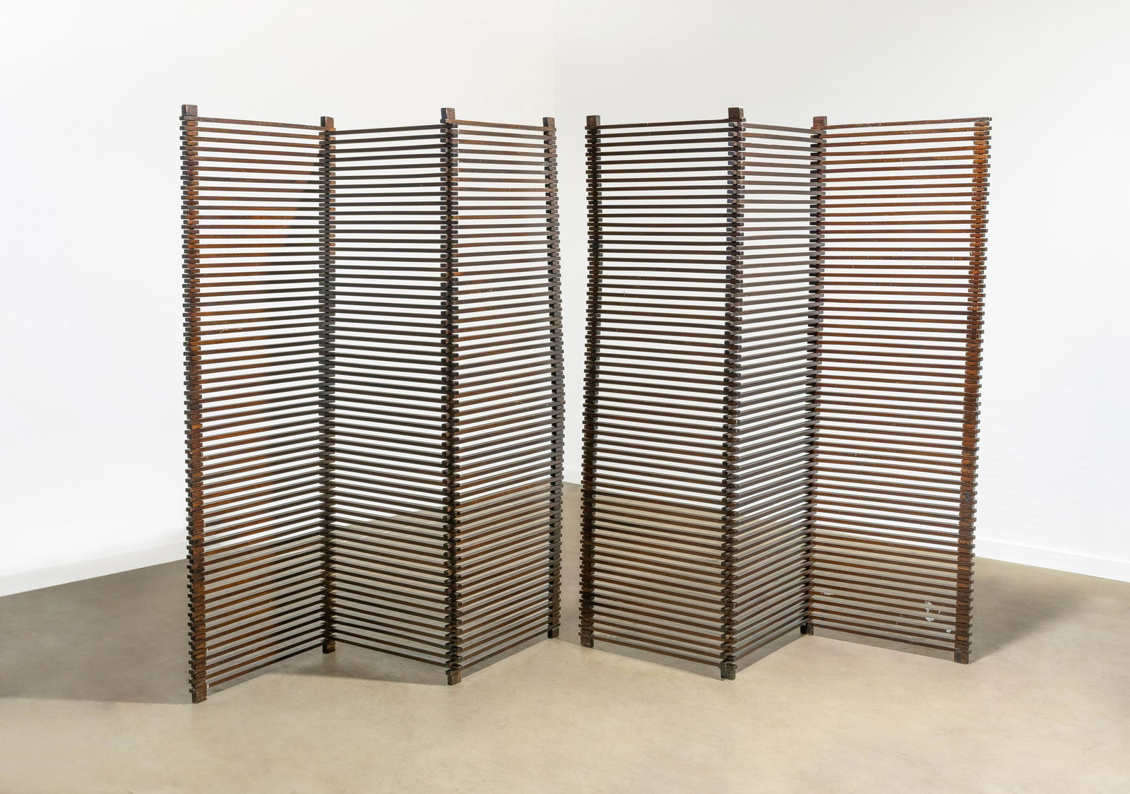 Six Panel Slat Screen (1 of 5)