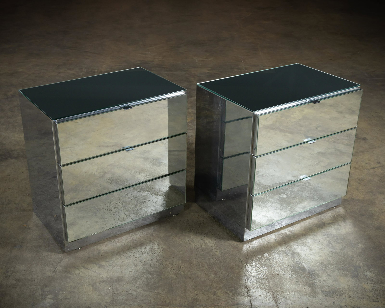 Mirrored Nightstands (1 of 4)