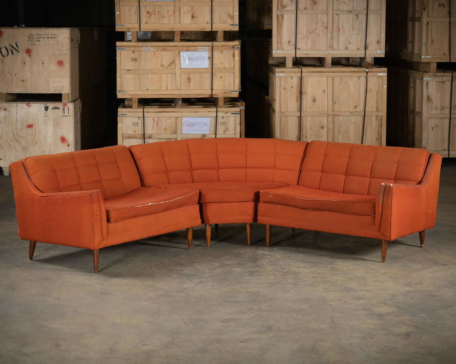 Mid Century Sectional Sofa (1 of 4)