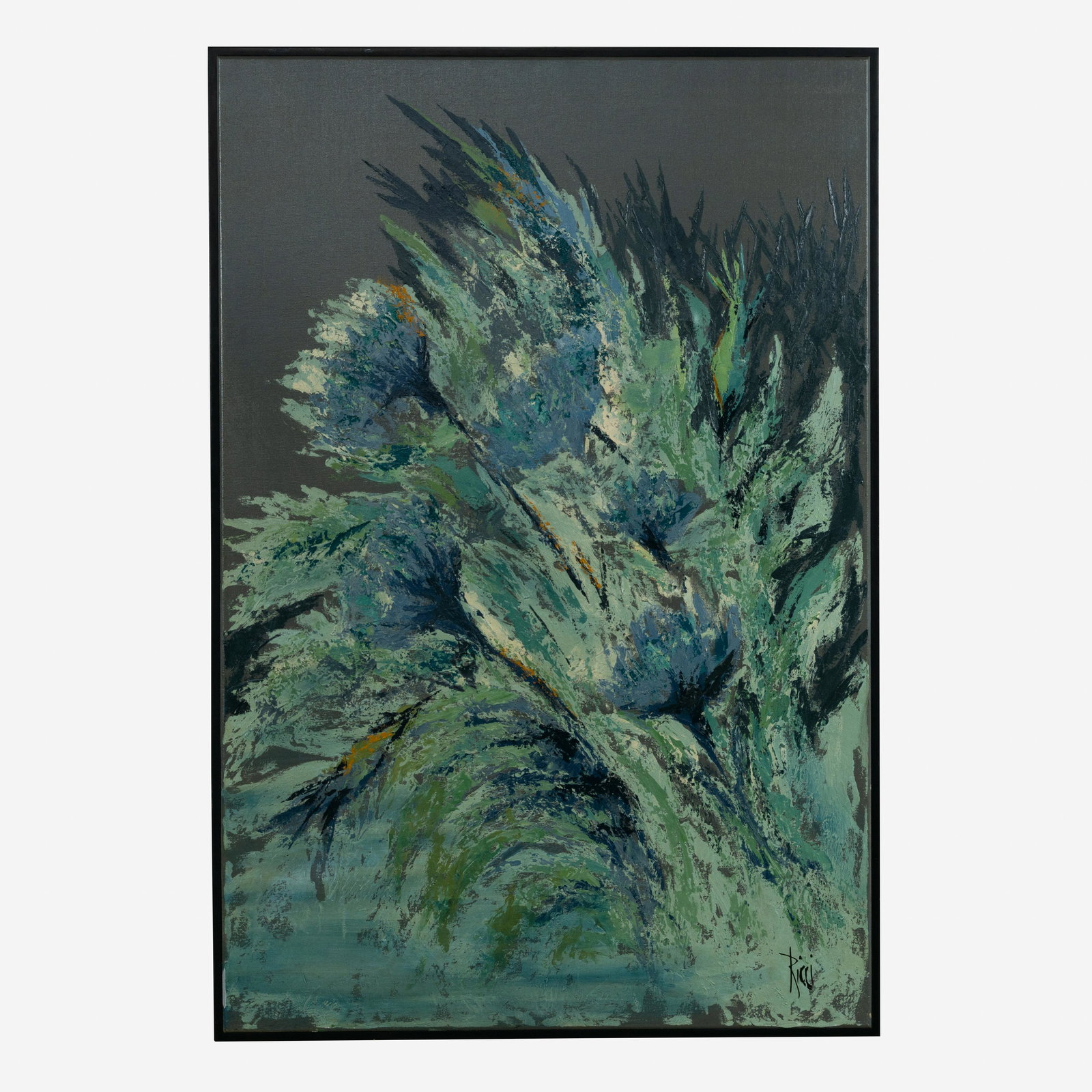 Abstract Oil on Canvas - Ricci (1 of 4)