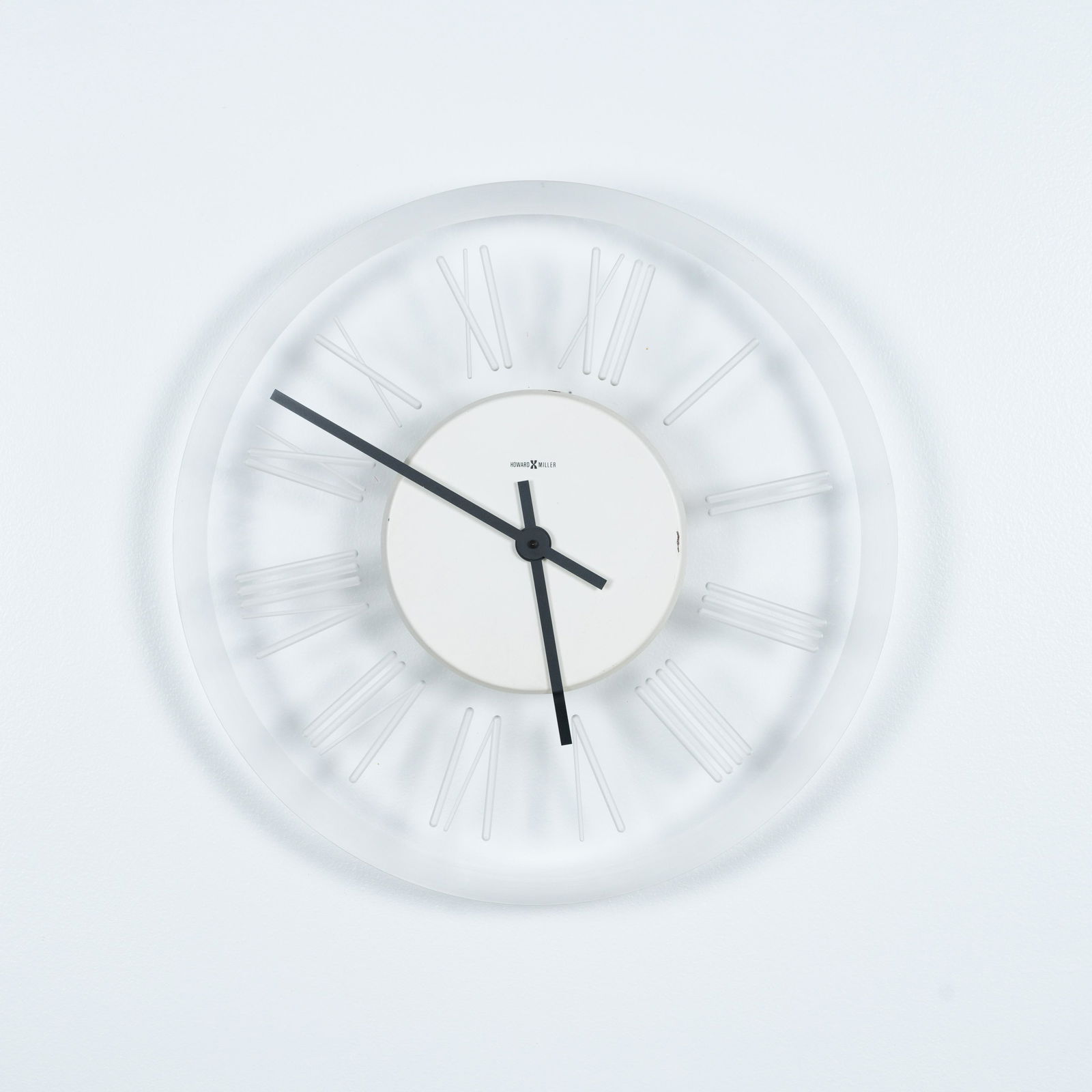 Howard Miller - Lucite Wall Clock (1 of 4)