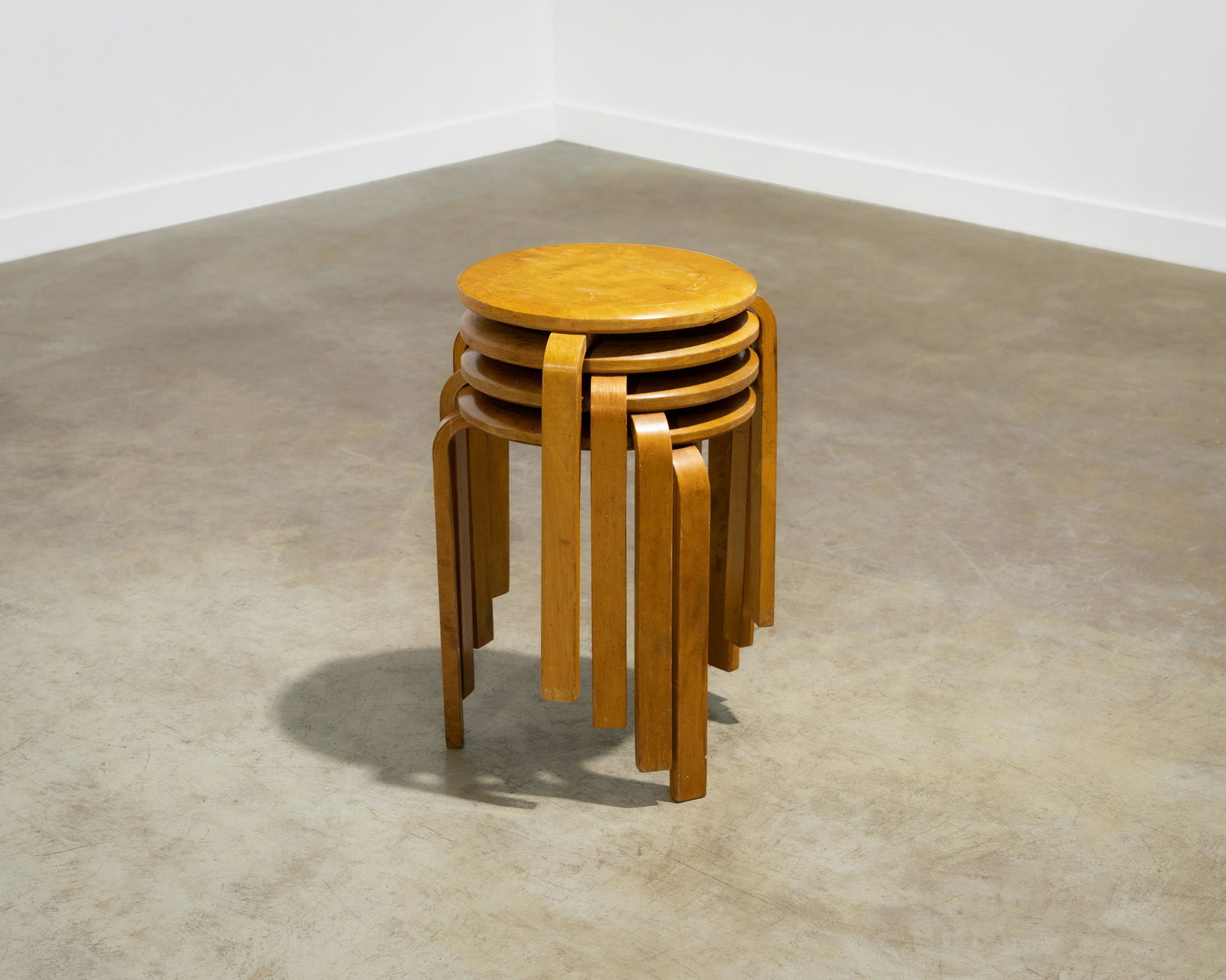 Alvar Aalto - Stacking Tables (1 of 7)