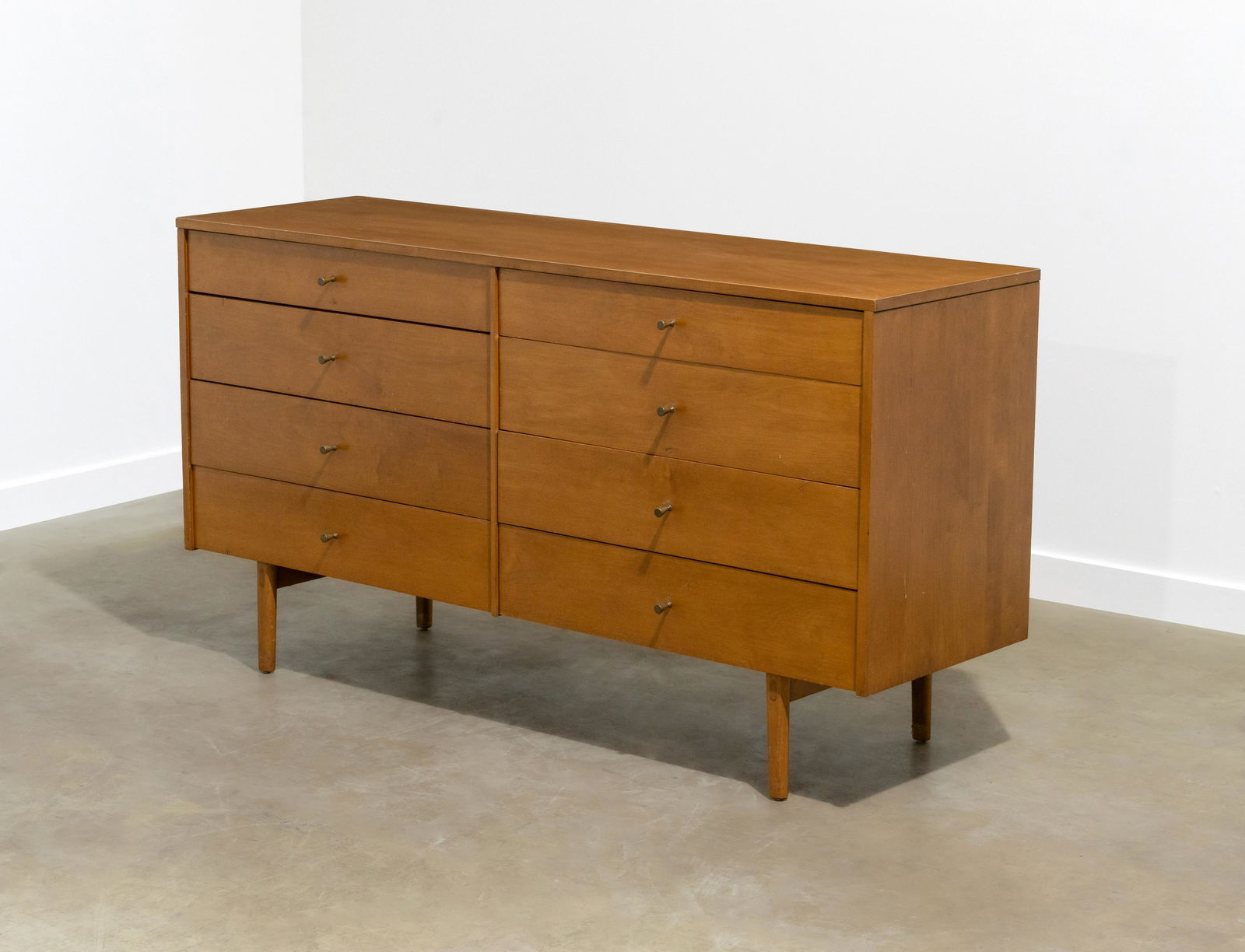 Paul McCobb - Dresser: A Paul McCobb Planner Group double dresser. Dimensions : Dresser - 32 x 60 x 19. All measurements are in inches.