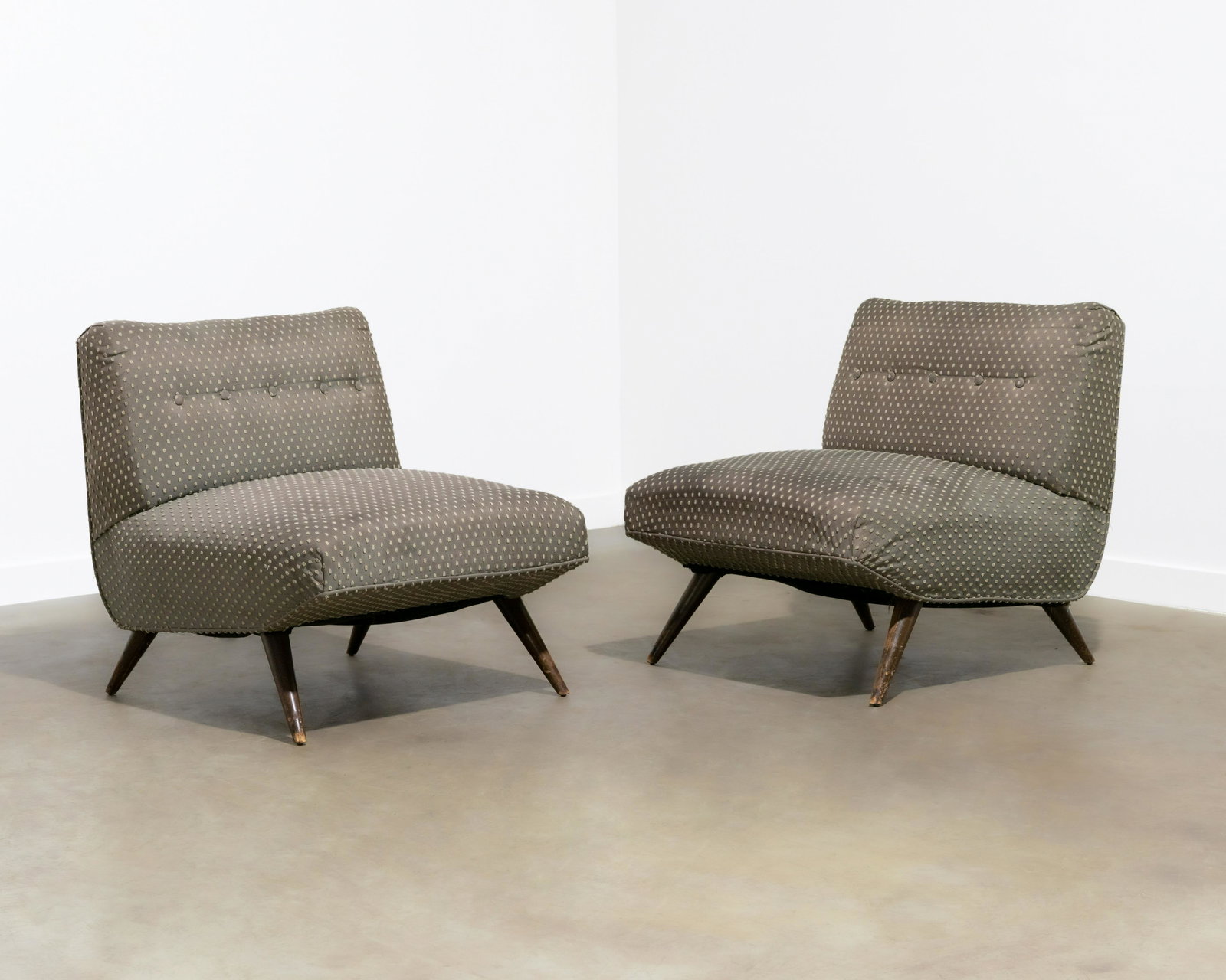 McCobb style slipper chairs (1 of 4)