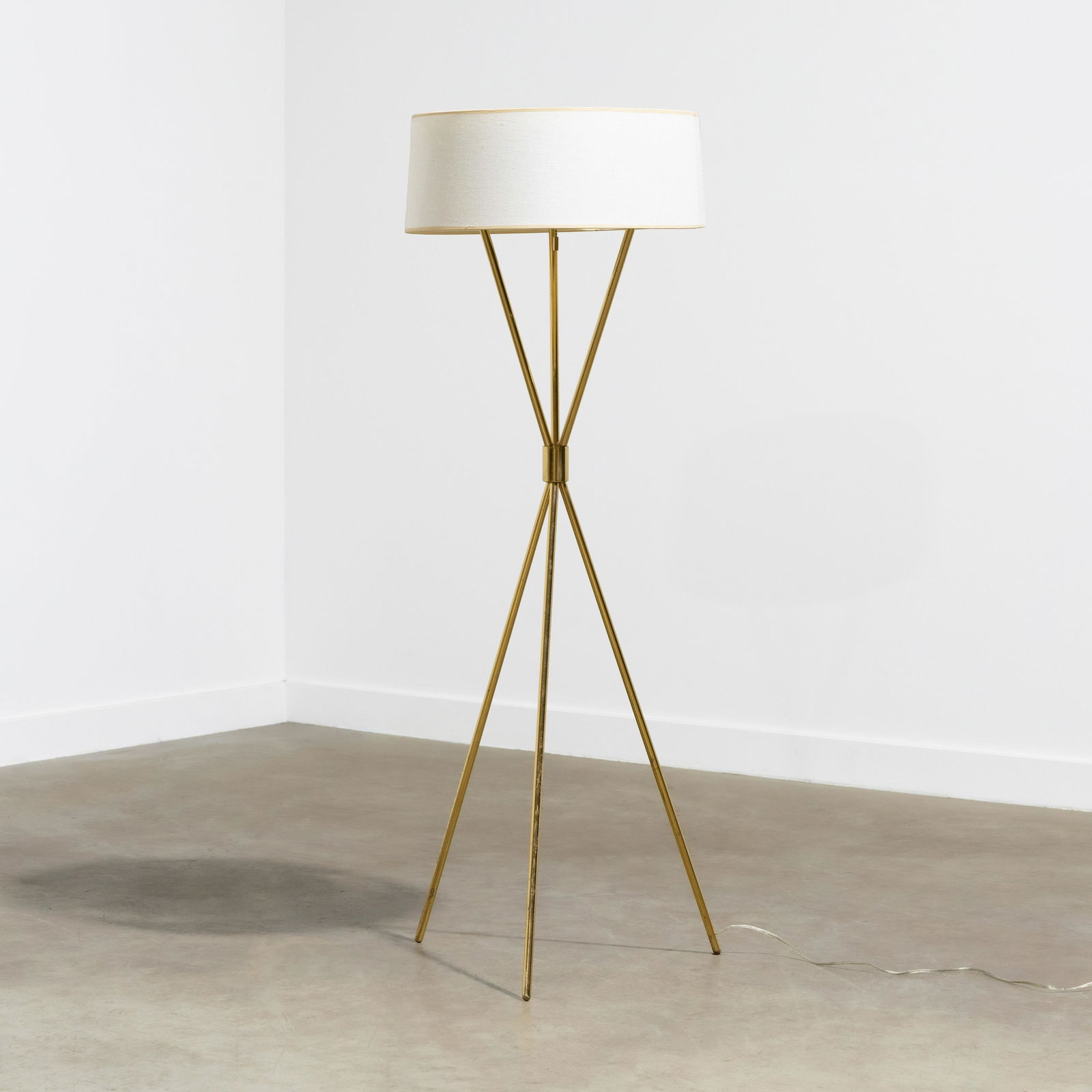 T. H. Robsjohn-Gibbings - Brass Floor Lamp (1 of 6)