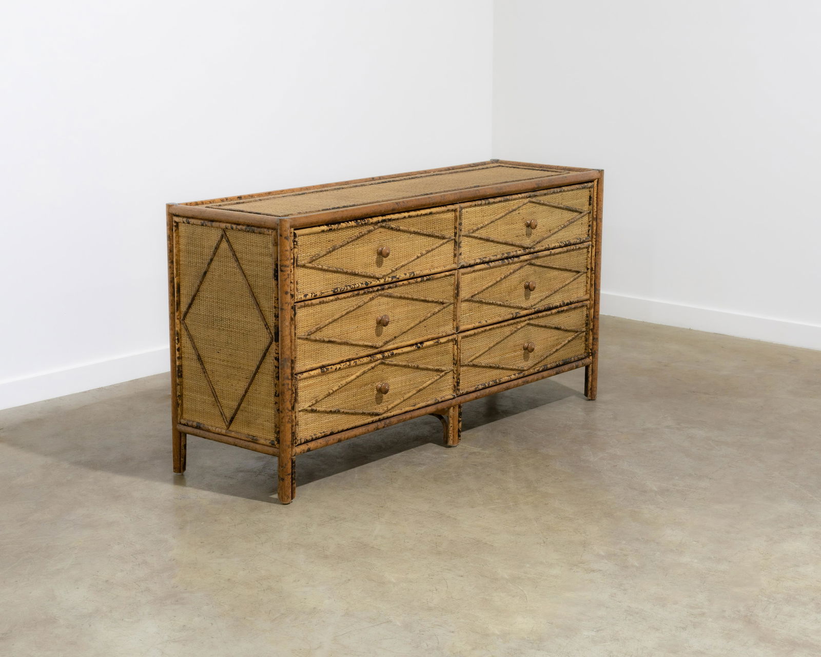 Rattan Dresser (1 of 4)