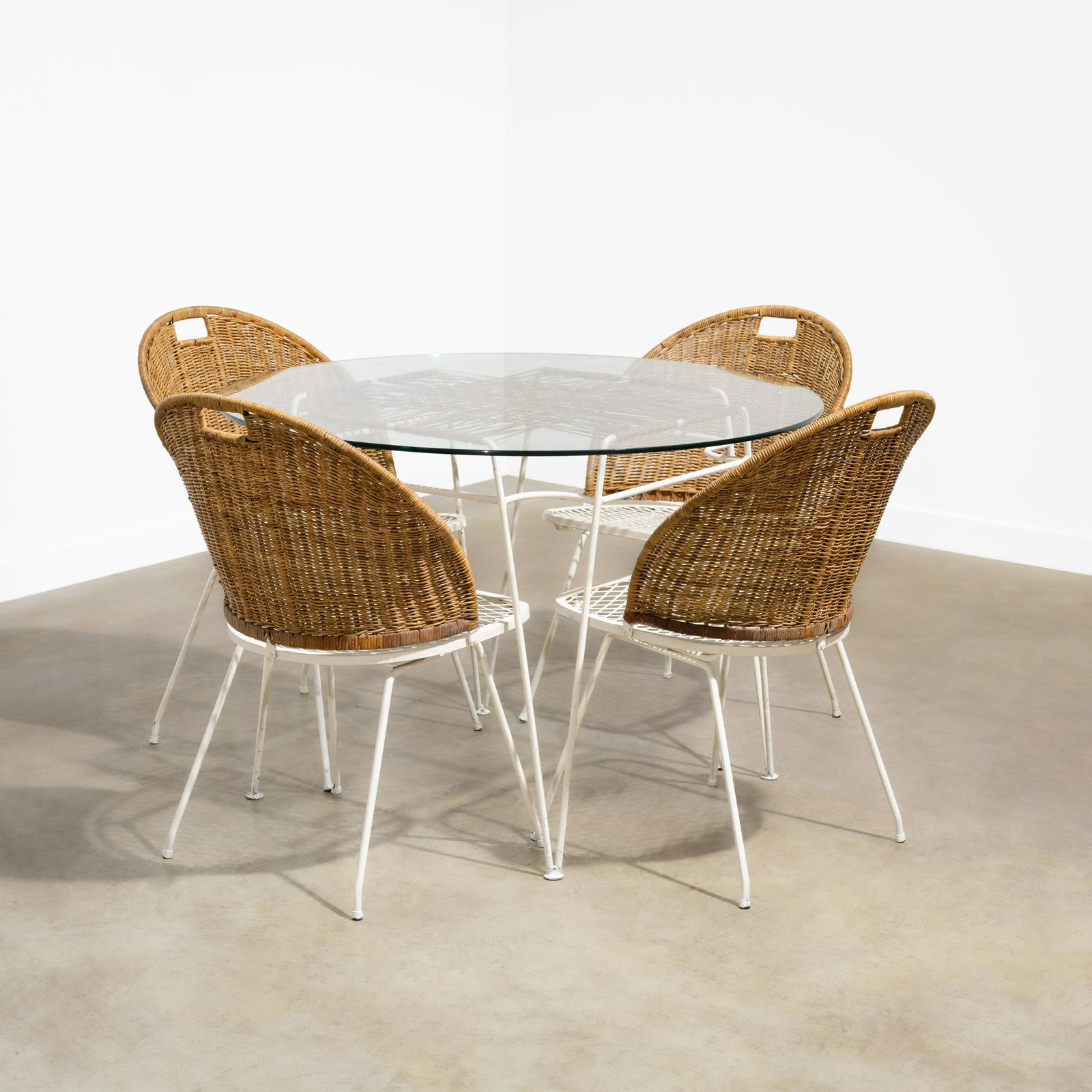Maurizio Tempestini - Wicker & Iron Patio Set (1 of 4)