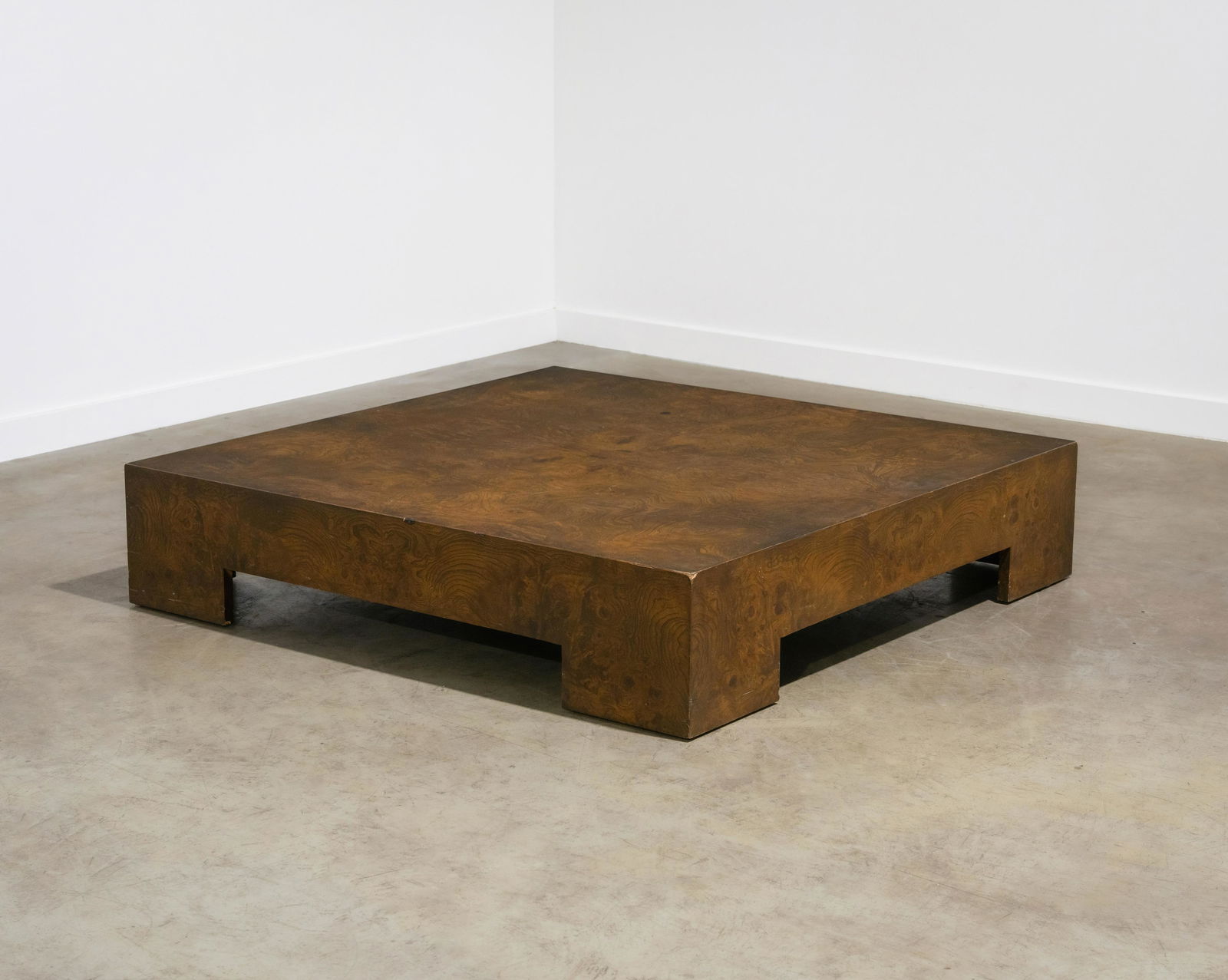 Milo Baughman (Attr.) - Burl Coffee Table (1 of 7)