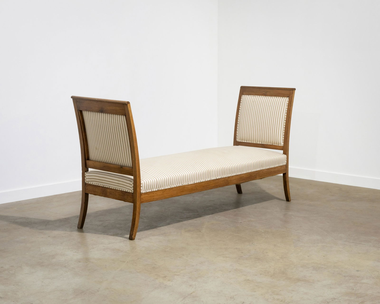 Provincial Fruitwood Window Bench (1 of 5)