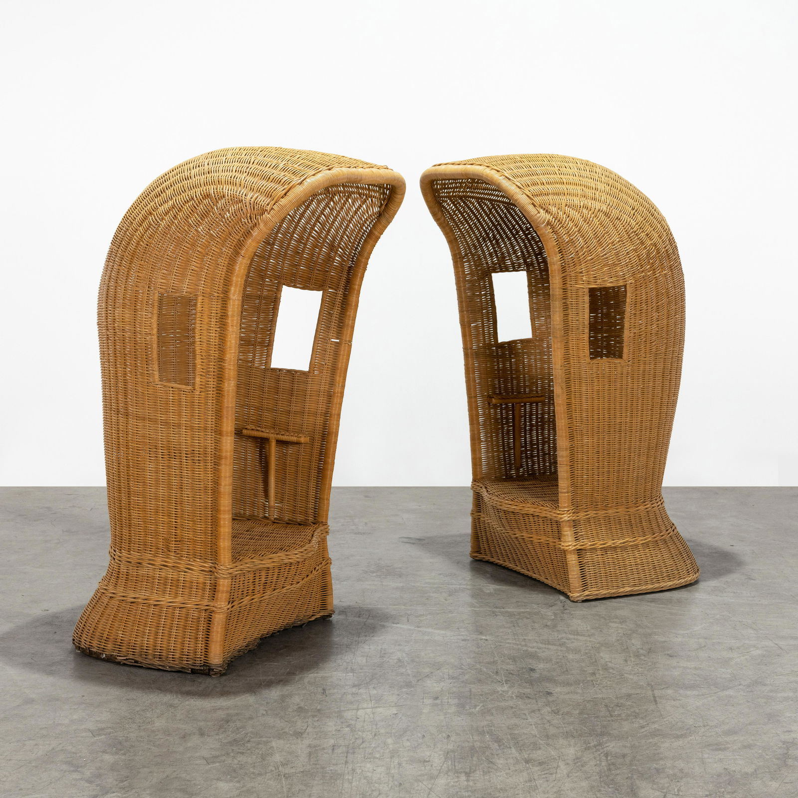 Wicker Porter's Chairs (1 of 5)