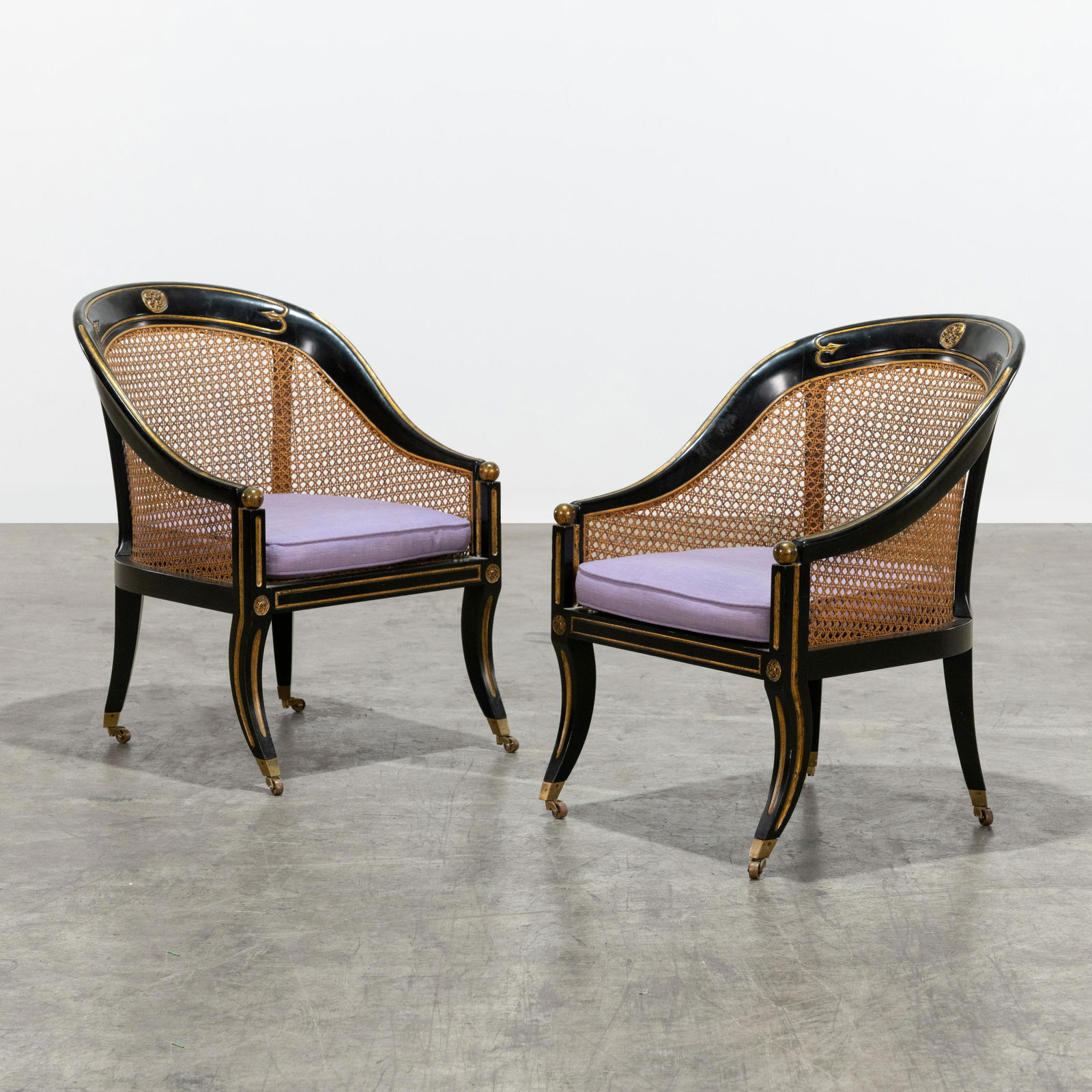 Regency Style Tub Chairs (1 of 9)