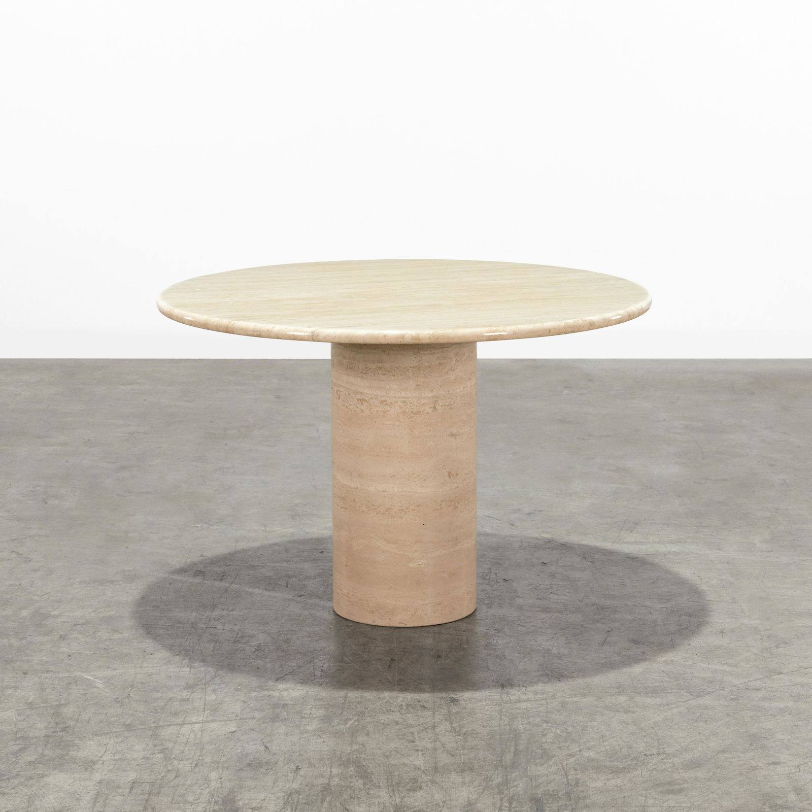 Post Modern Travertine Table (1 of 6)