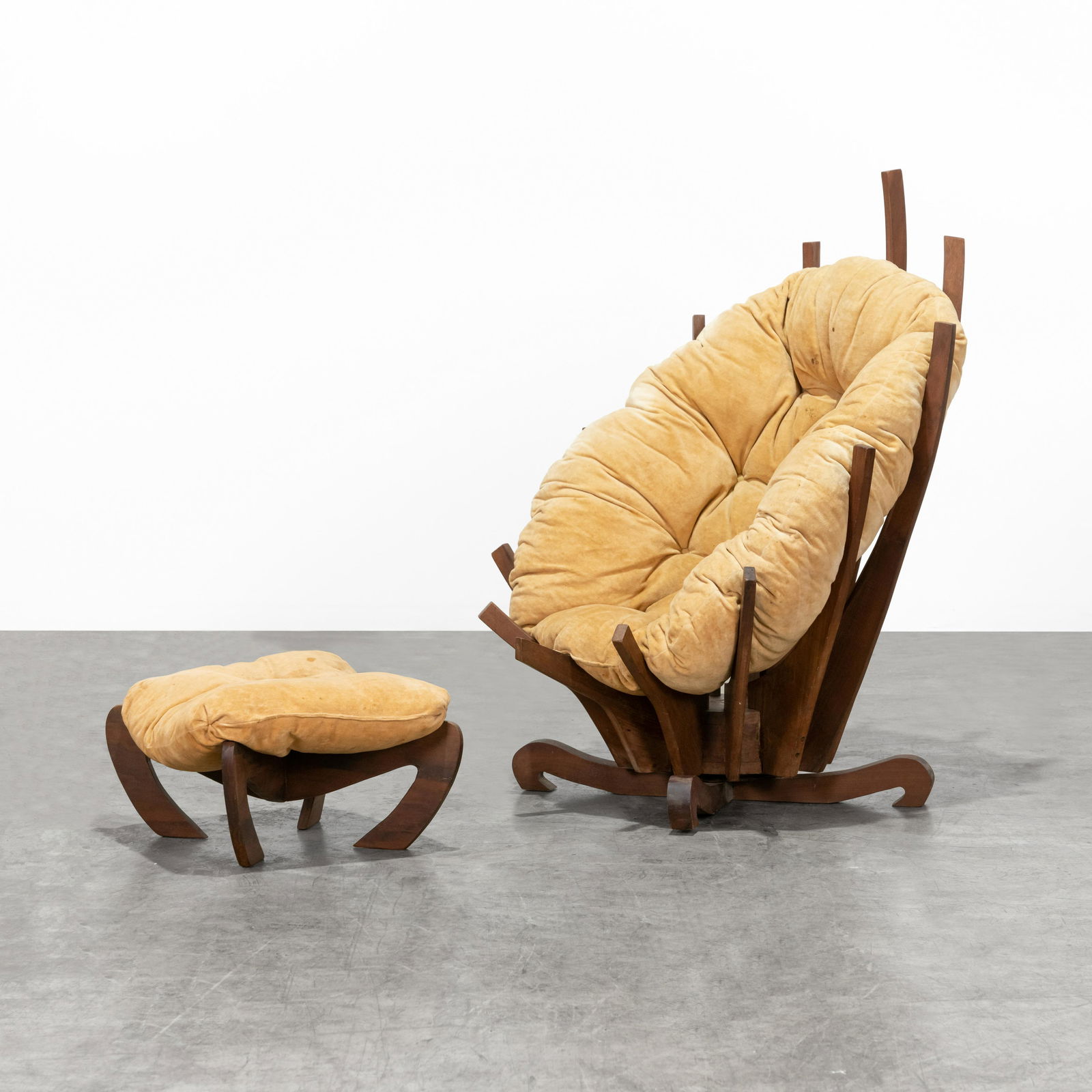 Warren Pardi - Lacuna Chair & Ottoman (1 of 11)