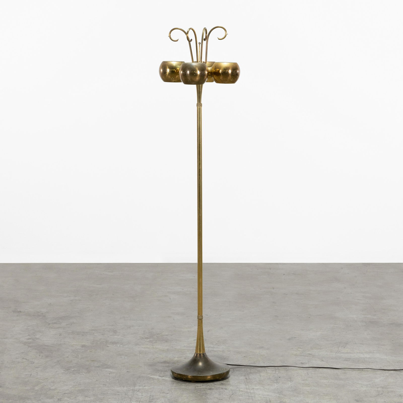 Vintage Brass Floor Lamp (1 of 8)