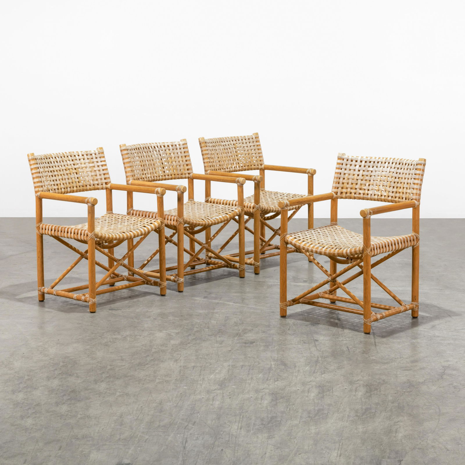 McGuire - Rattan Arm Chairs (1 of 7)