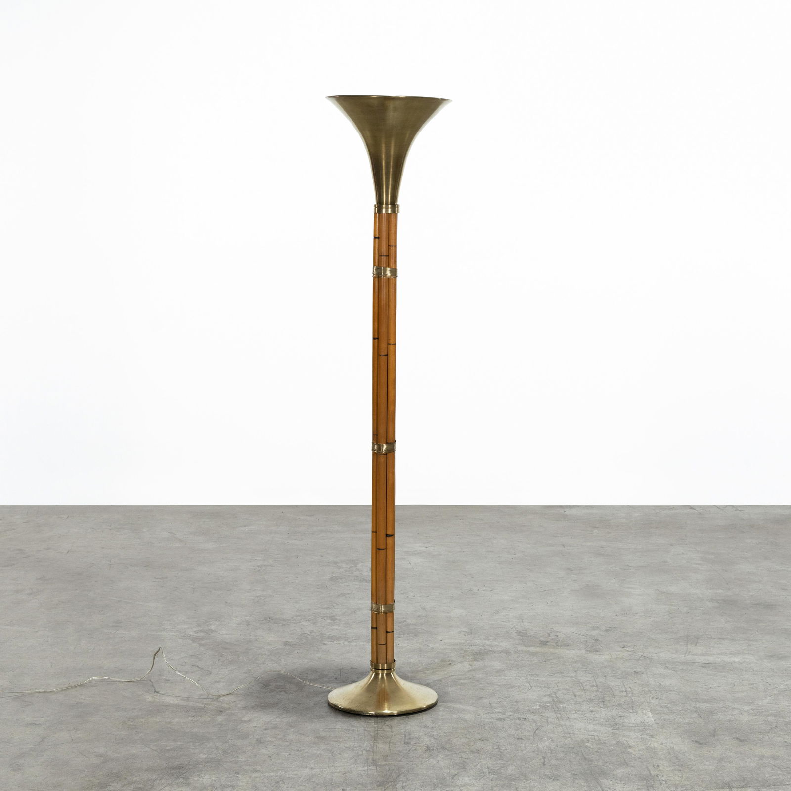 Russel Wright - Rattan Torchiere (1 of 5)