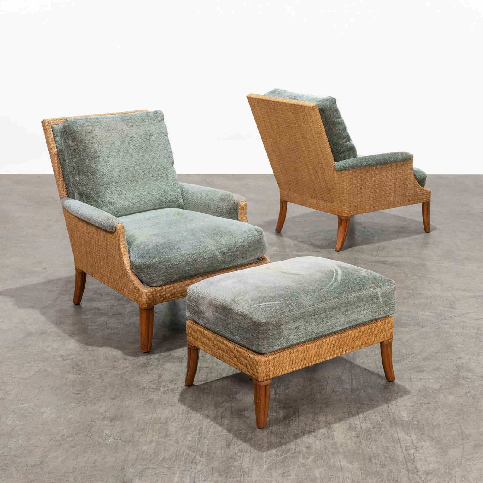 McGuire - Wicker & Rattan Lounge Chairs (1 of 6)