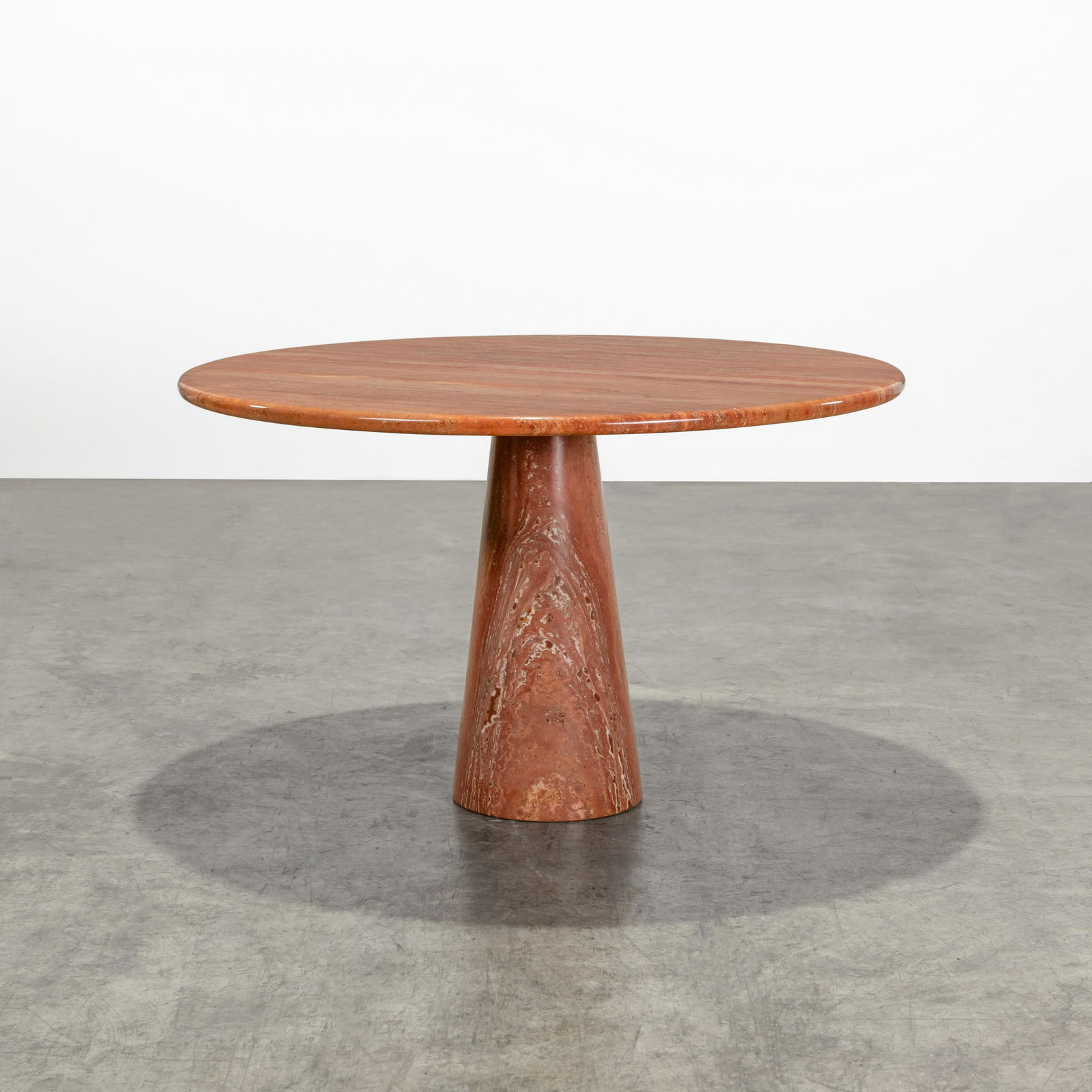 Angelo Mangiarotti (After) - Rouge Marble Table (1 of 8)