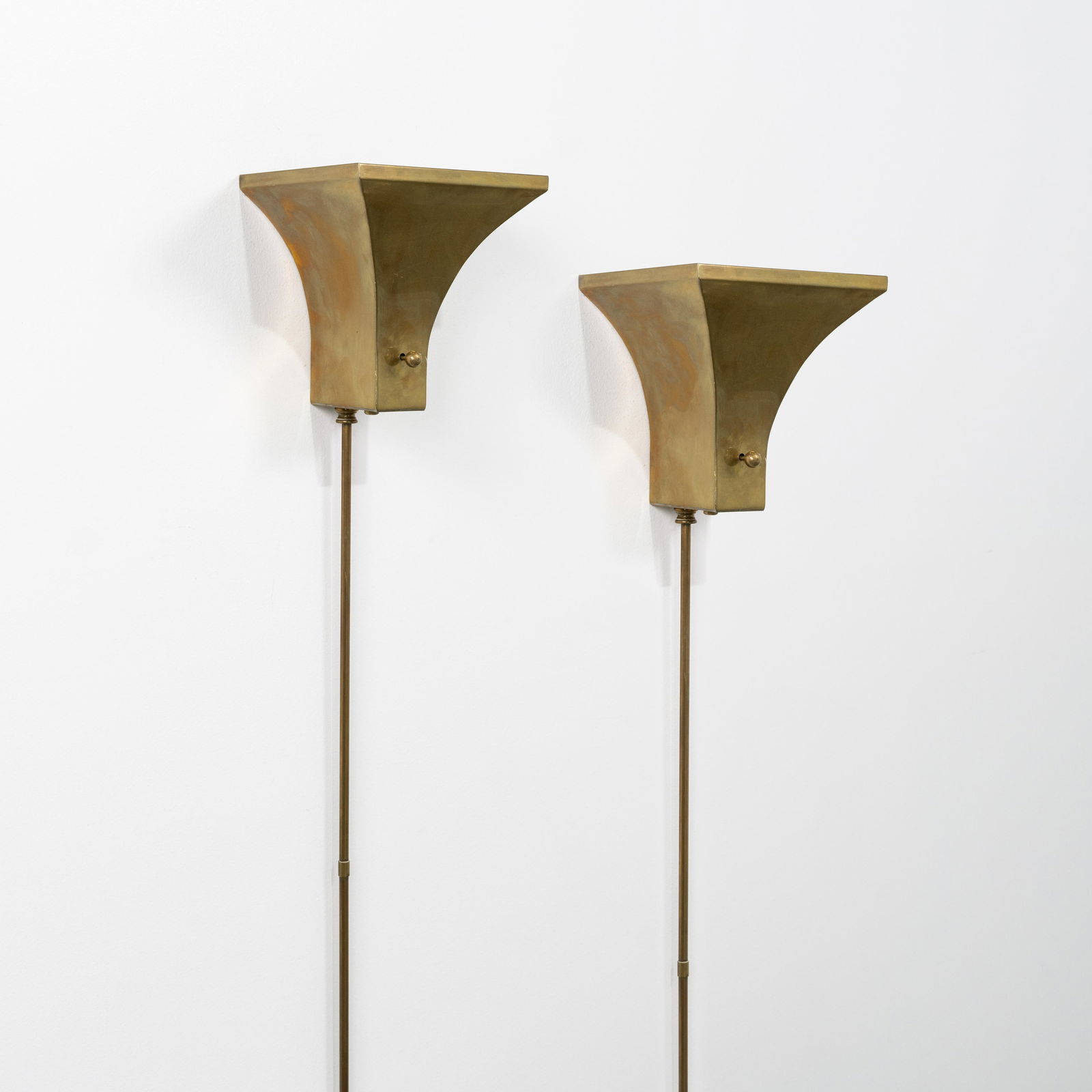 Brass Torchiere Sconces (1 of 4)