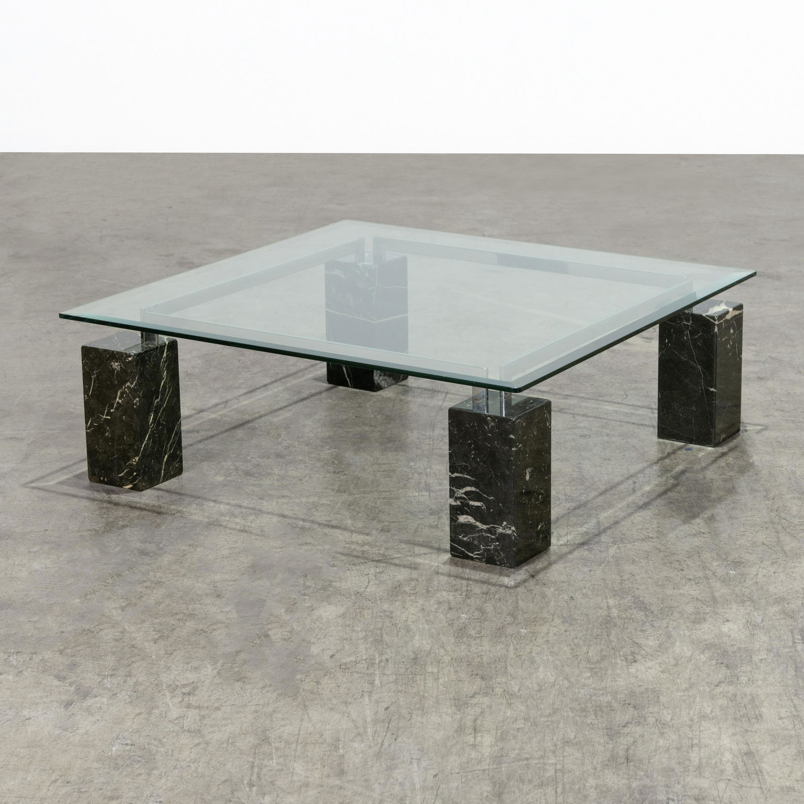Marble & Glass Coffee Table (1 of 5)