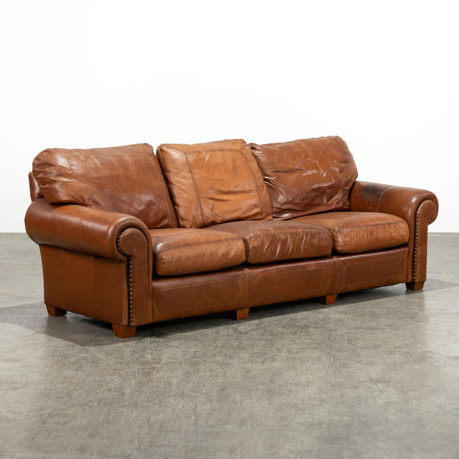 Stickley - Cheyenne Leather Sofa (1 of 11)