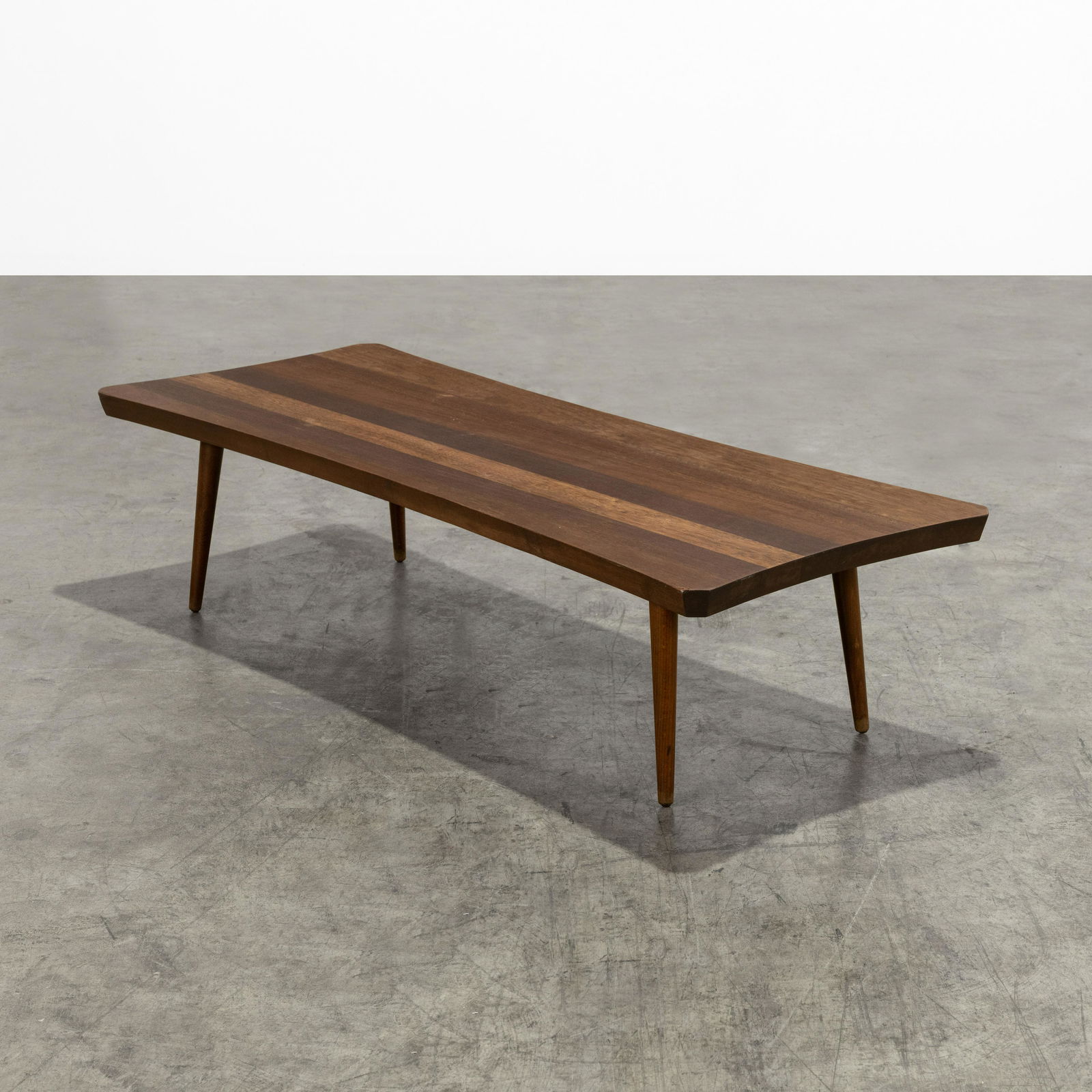 Angular Walnut Coffee Table (1 of 4)