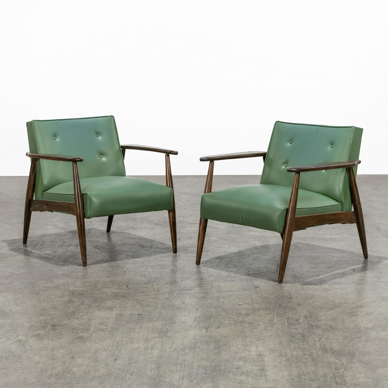 Mid Century Paddle Arm Lounge Chairs (1 of 4)