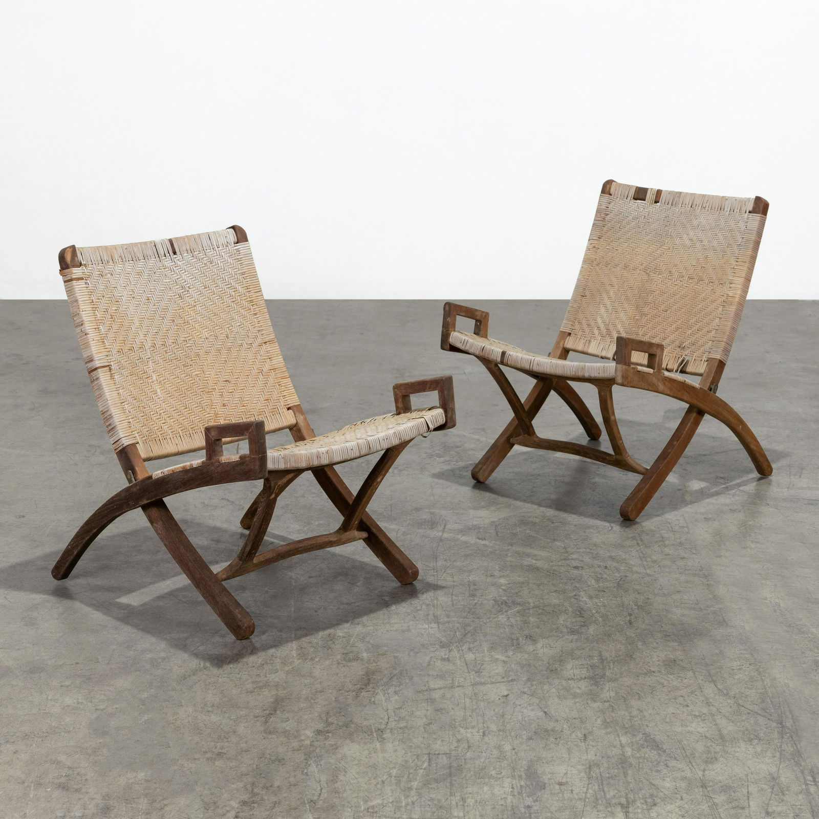 Hans Wegner (After) - Cane Folding Chairs (1 of 9)